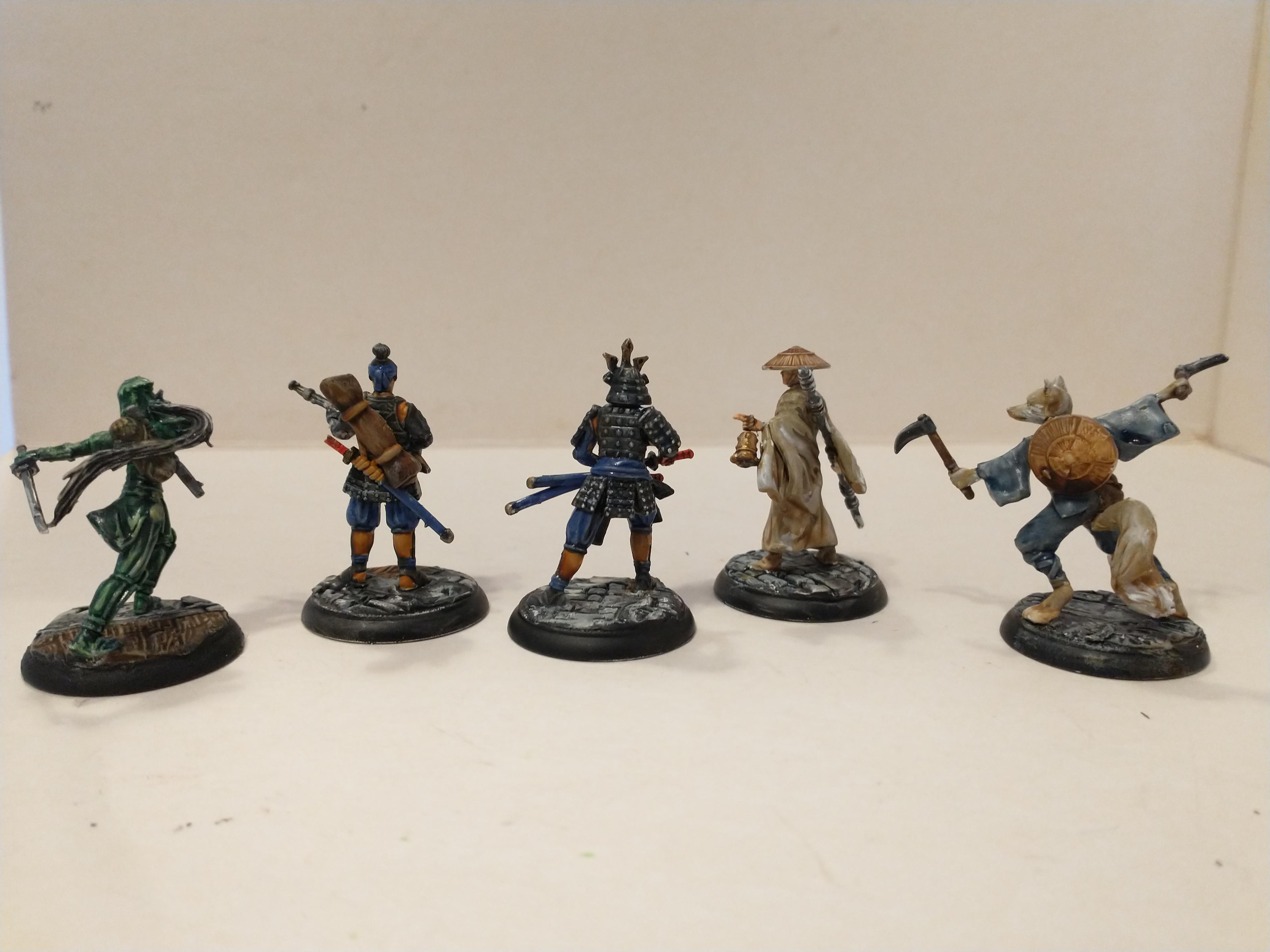 Forbidden Fortress core characters 1 rear