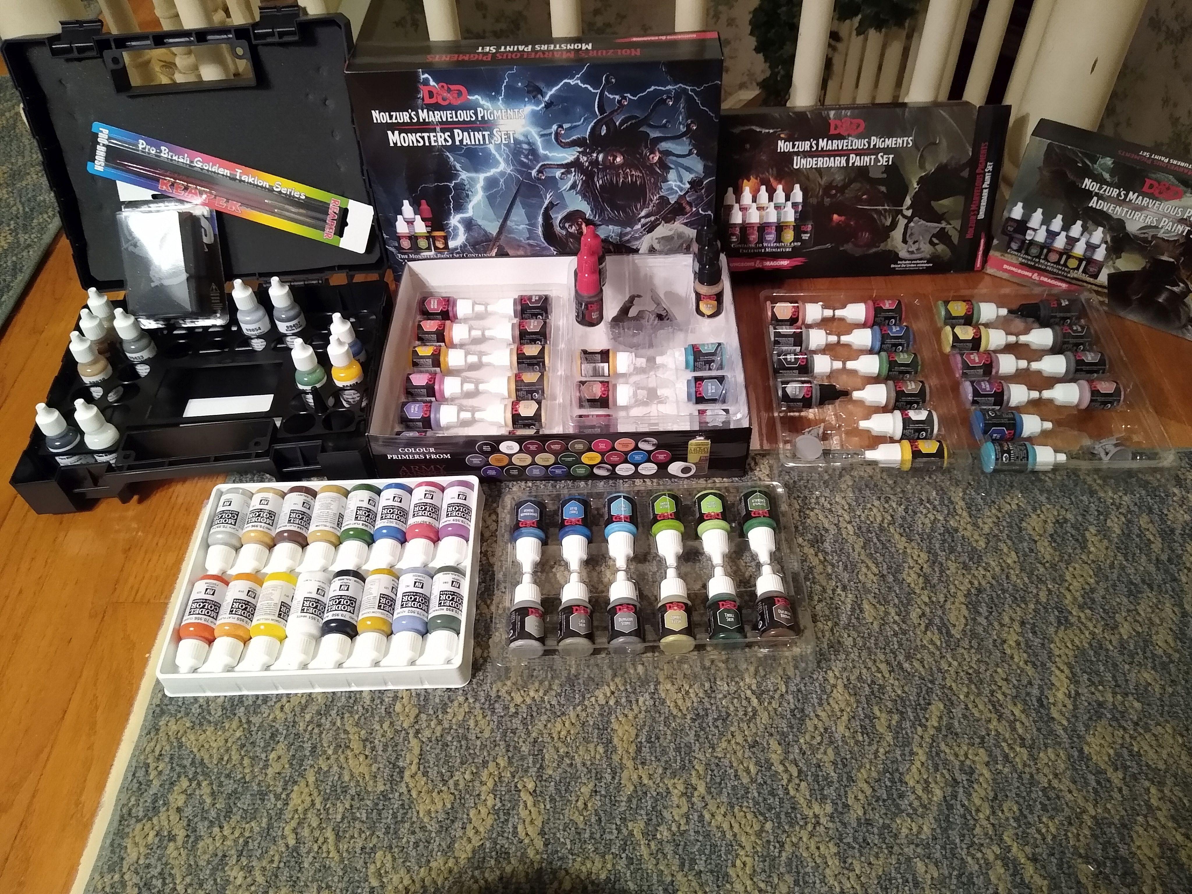 New miniature paints