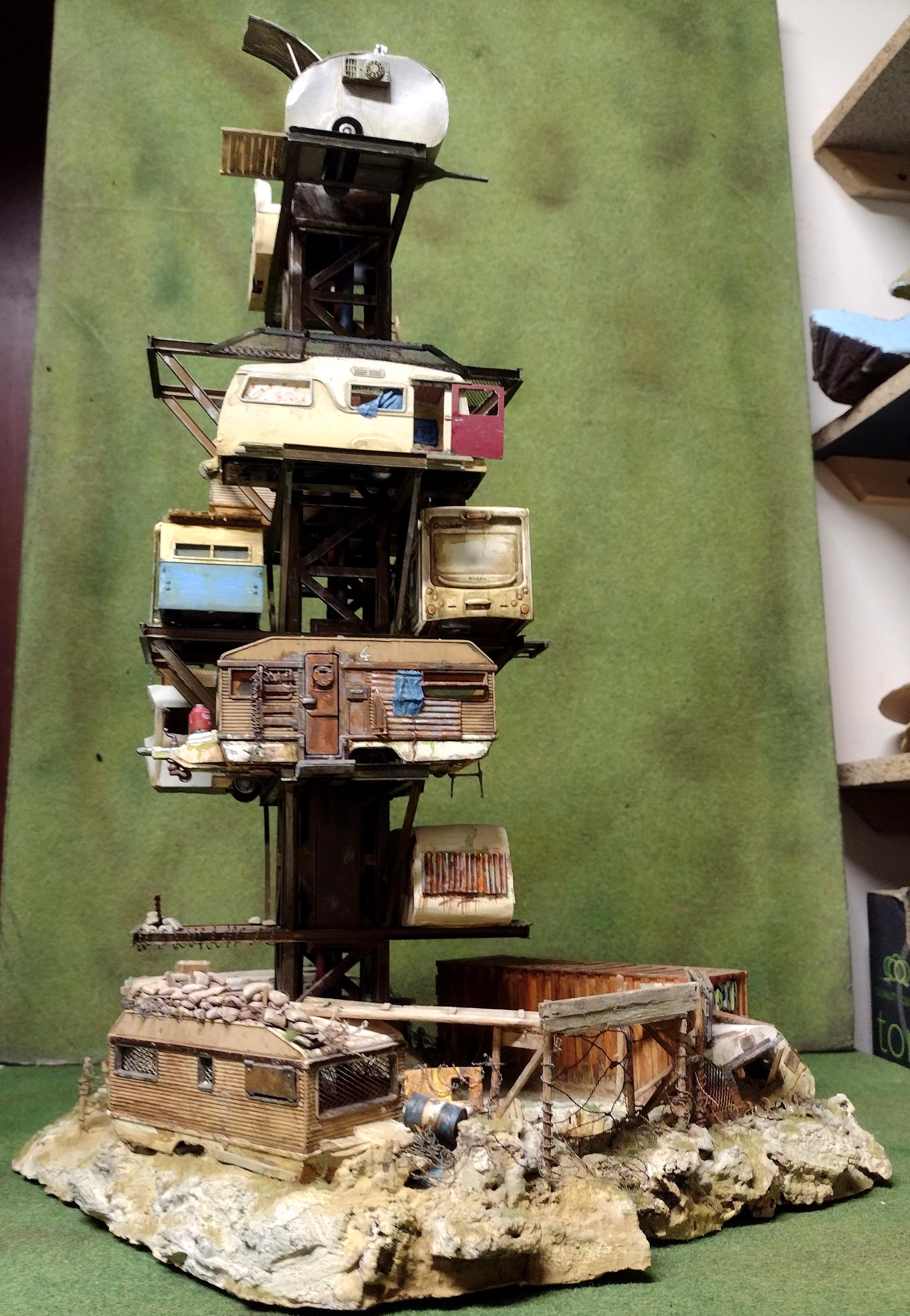 Caravan, Finished, Post-apoc, Rust, The Stacks