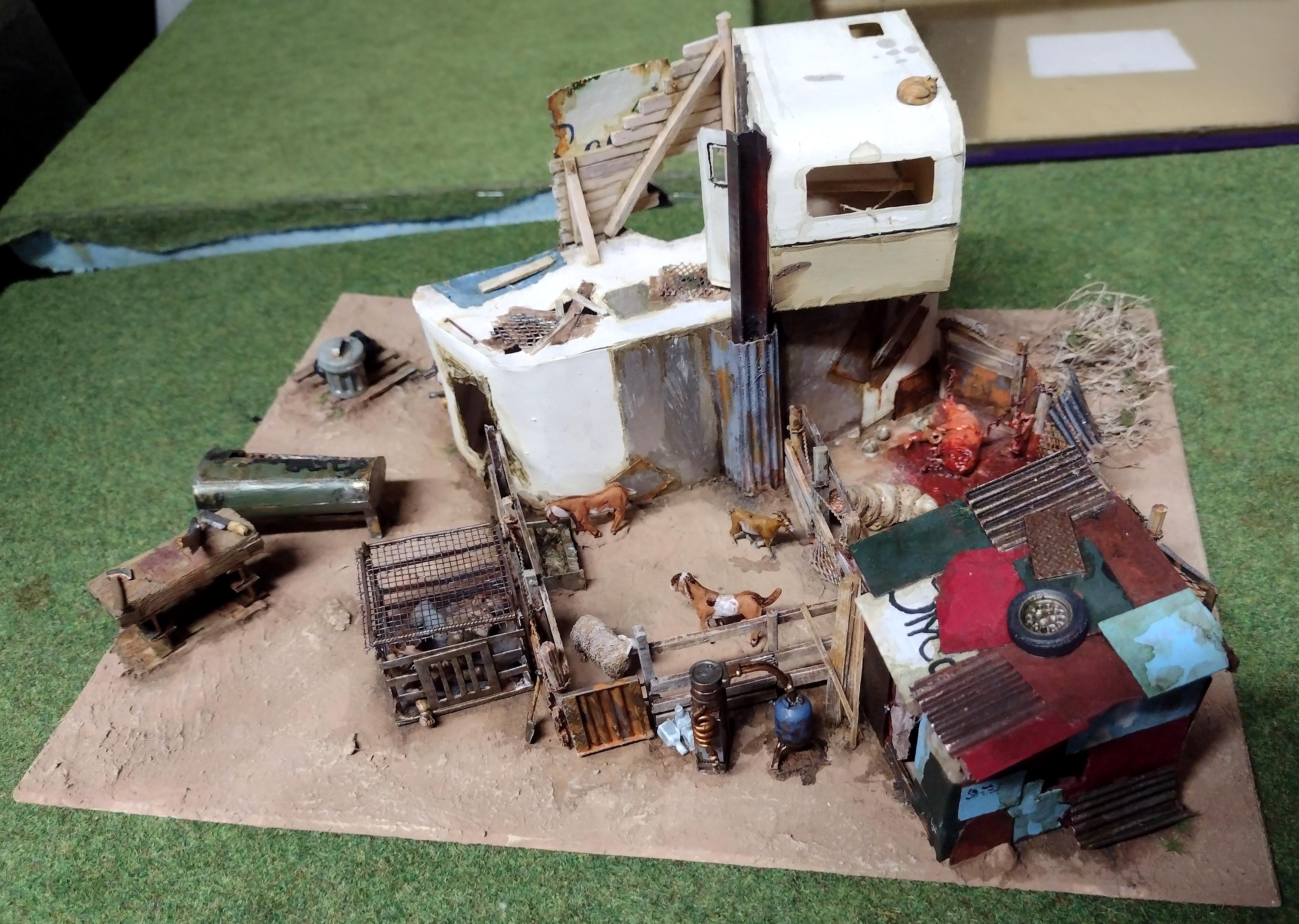 Animals, Blood, Cannibals, Hooch, Post-apoc, Restaurant, Worms