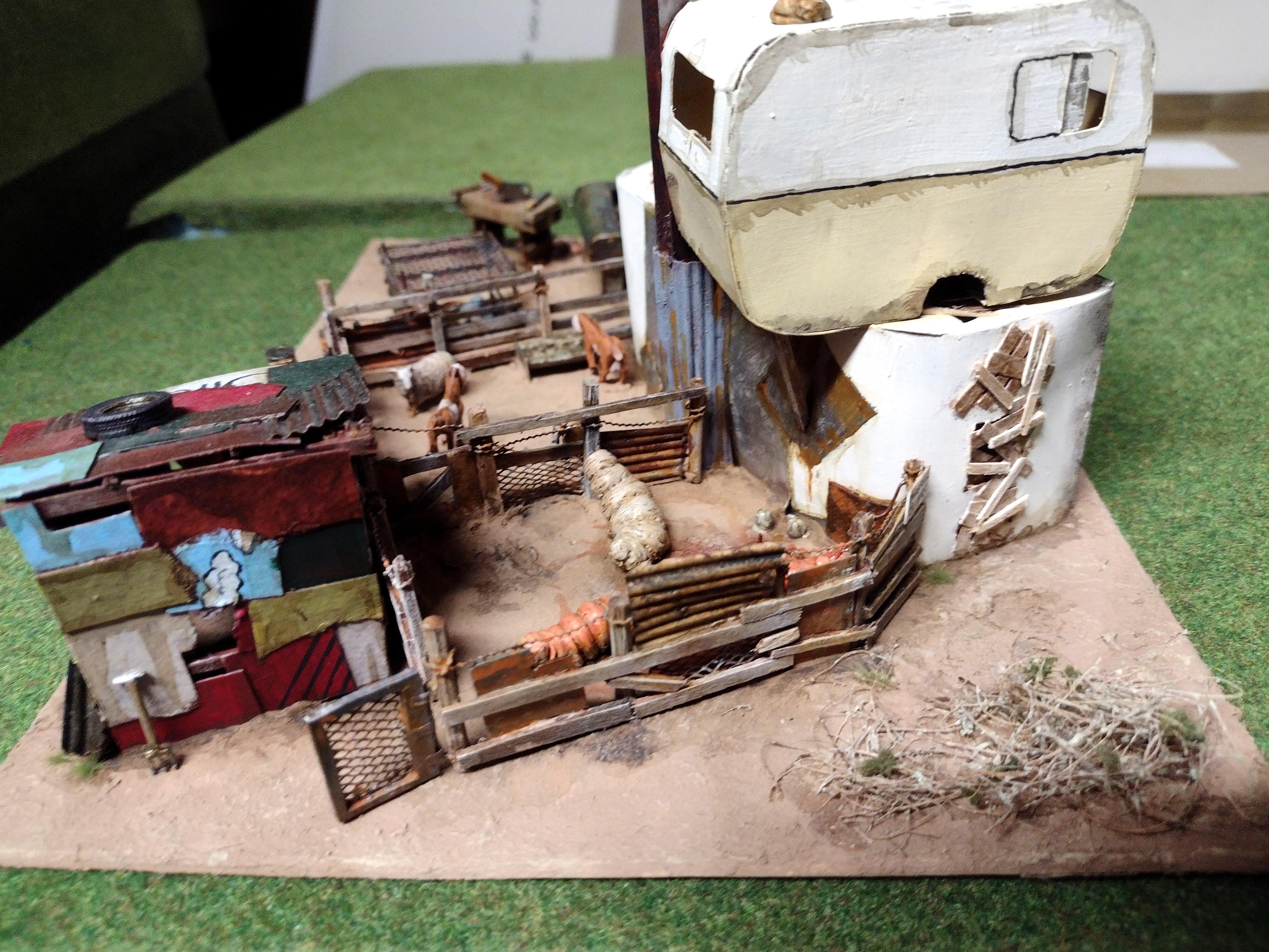 Animals, Cannibals, Hooch, Post-apoc, Restaurant, Worms