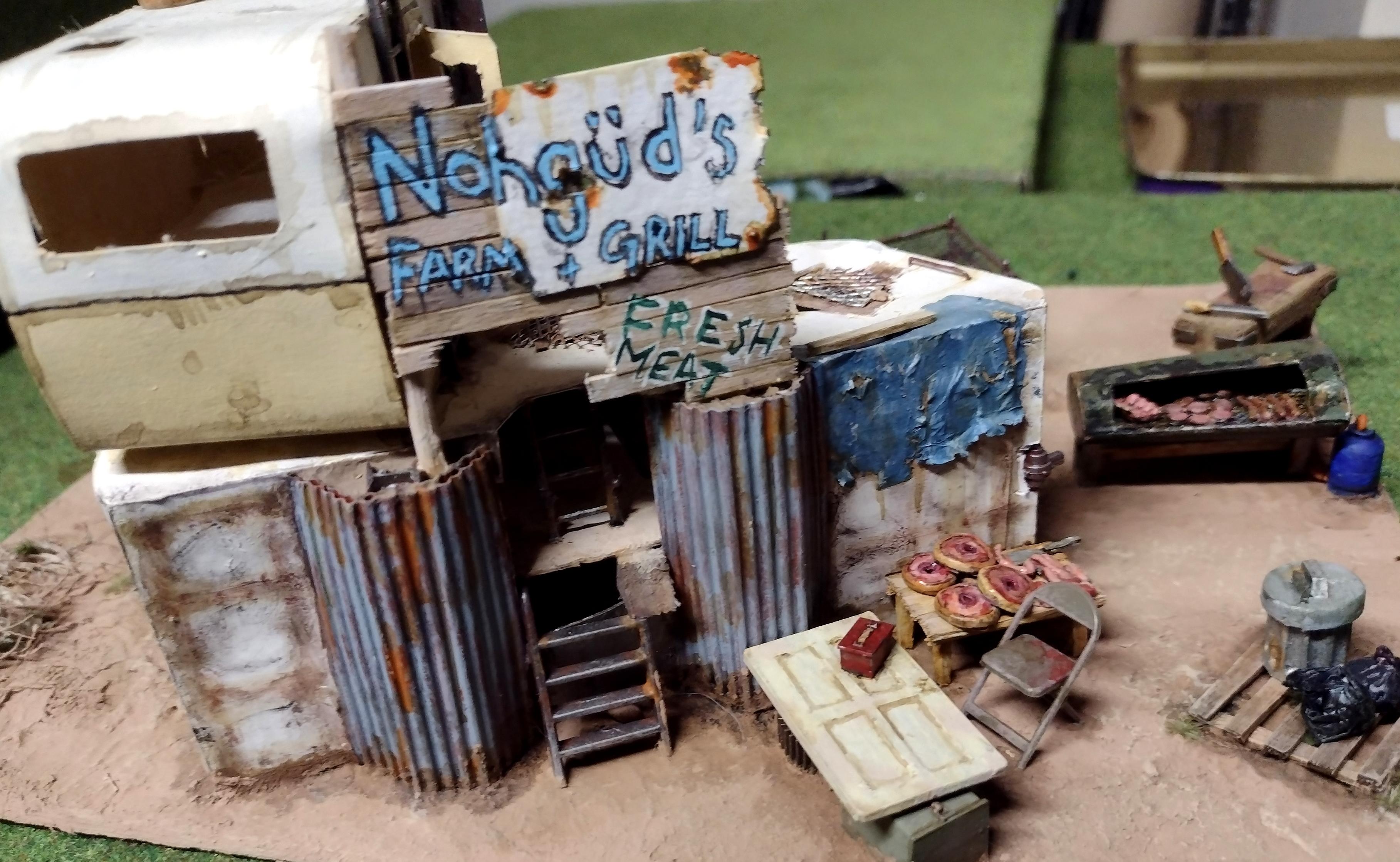 Butcher, Cannibals, Grill, Hooch, Post-apoc, Restaurant, Shop