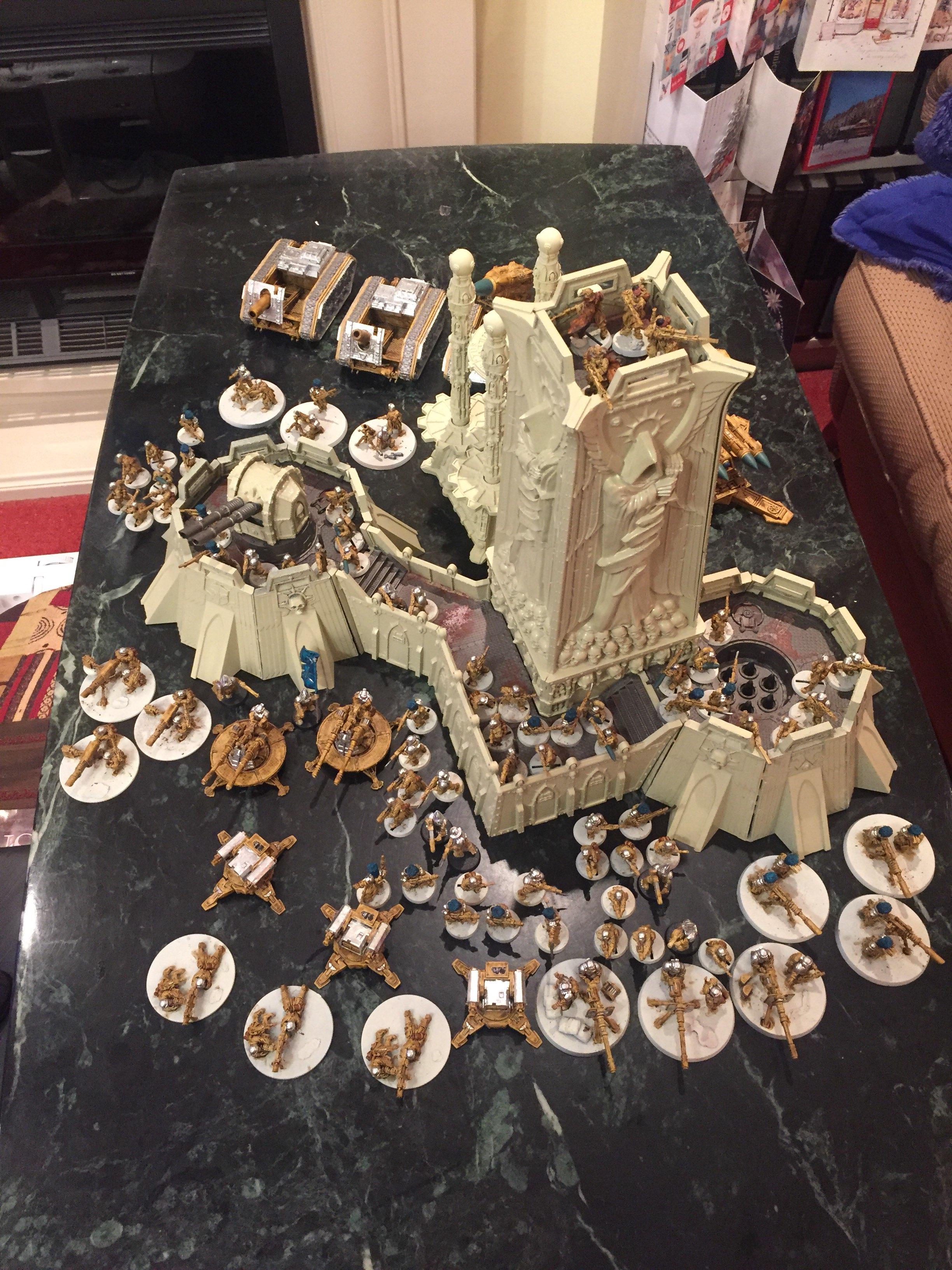 Astra Militarum, Fortification, Fortress Of Redemption, Imperial Guard