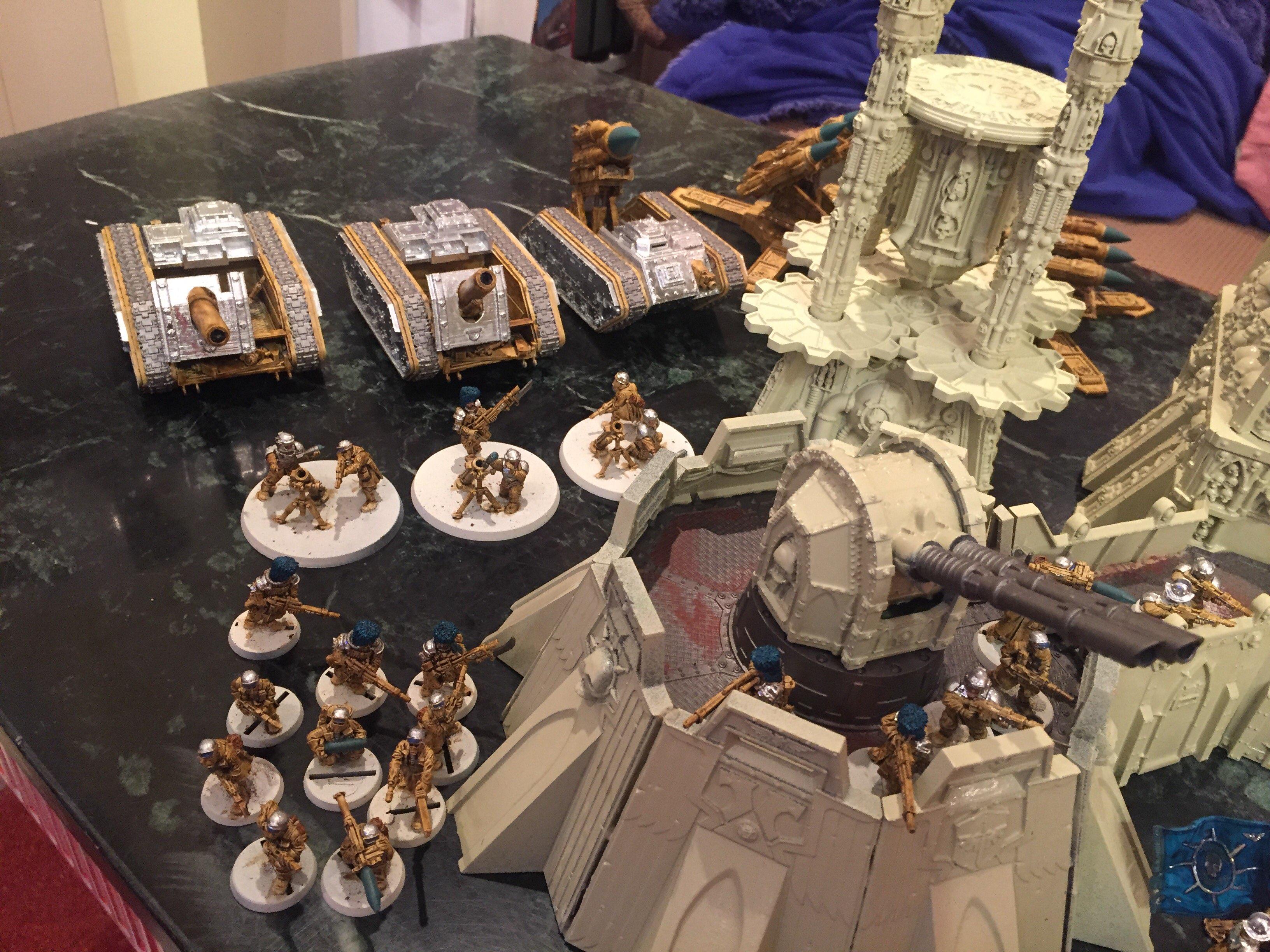 Astra Militarum, Fortification, Fortress Of Redemption, Imperial Guard