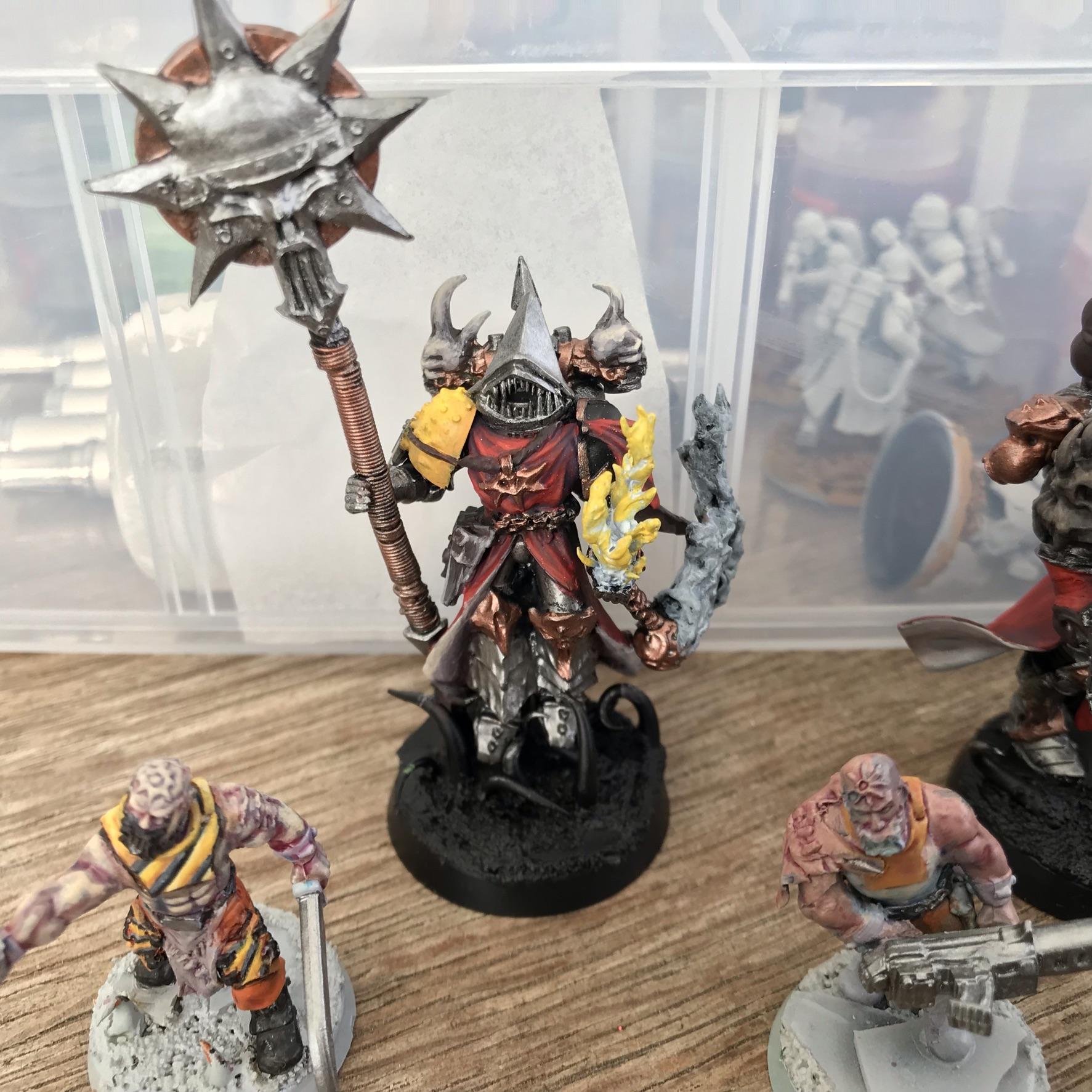Aspiring Champion, Icon Bearer, Iron Warriors, Kill Team, Master Of Possession, Traitor Astartes, Work In Progress