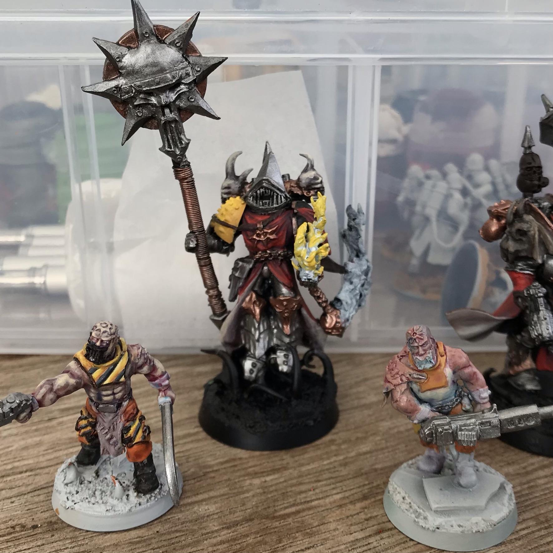Aspiring Champion, Icon Bearer, Iron Warriors, Kill Team, Master Of Possession, Traitor Astartes, Work In Progress