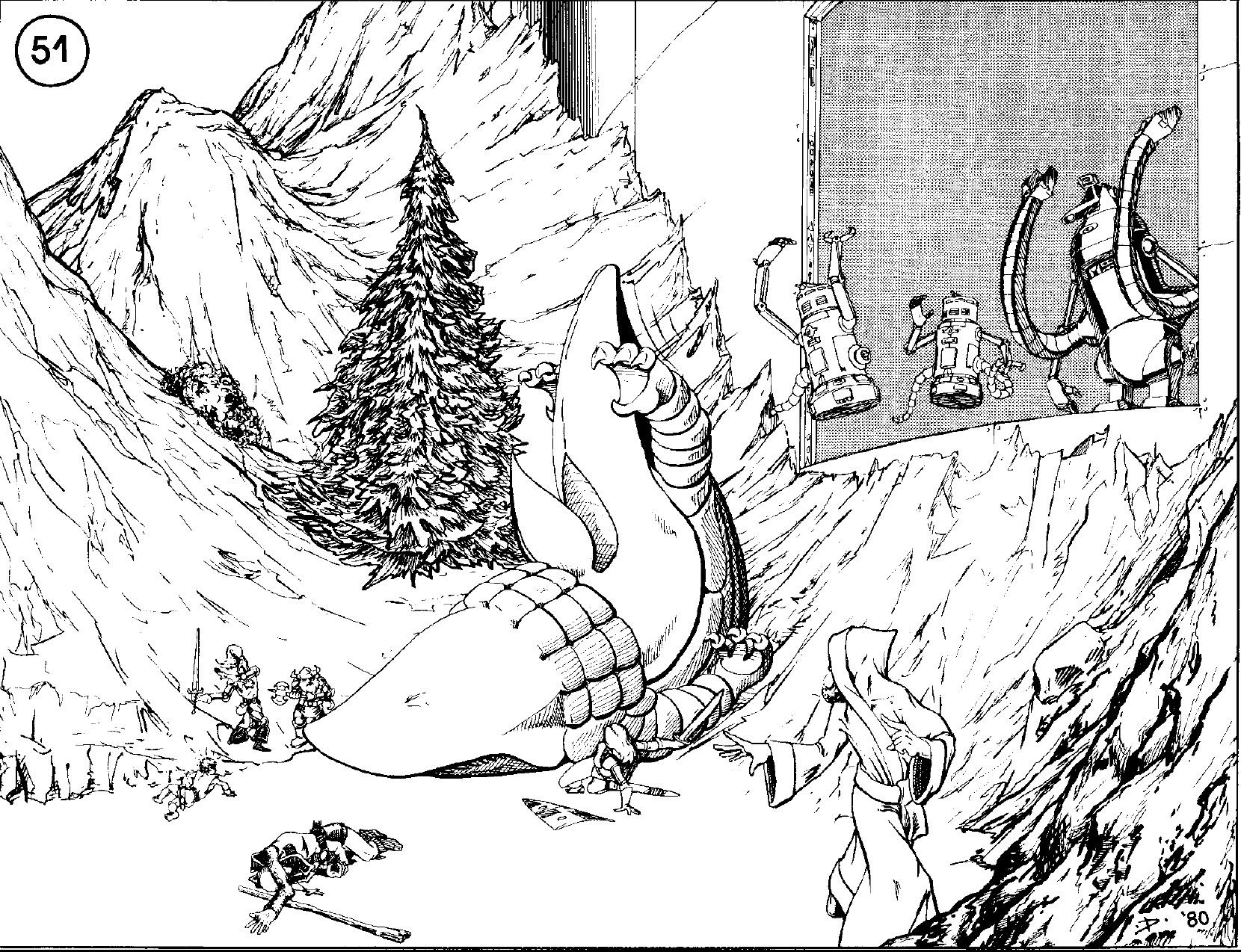 Copyright Tsr, Dungeons And Dragons, Expedition To The Barrier Peaks, Metamorphosis Alpha, Retro Review, Science Fiction