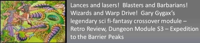 Dungeons And Dragons, Expedition To The Barrier Peaks, Metamorphosis Alpha, Retro Review, Science Fiction