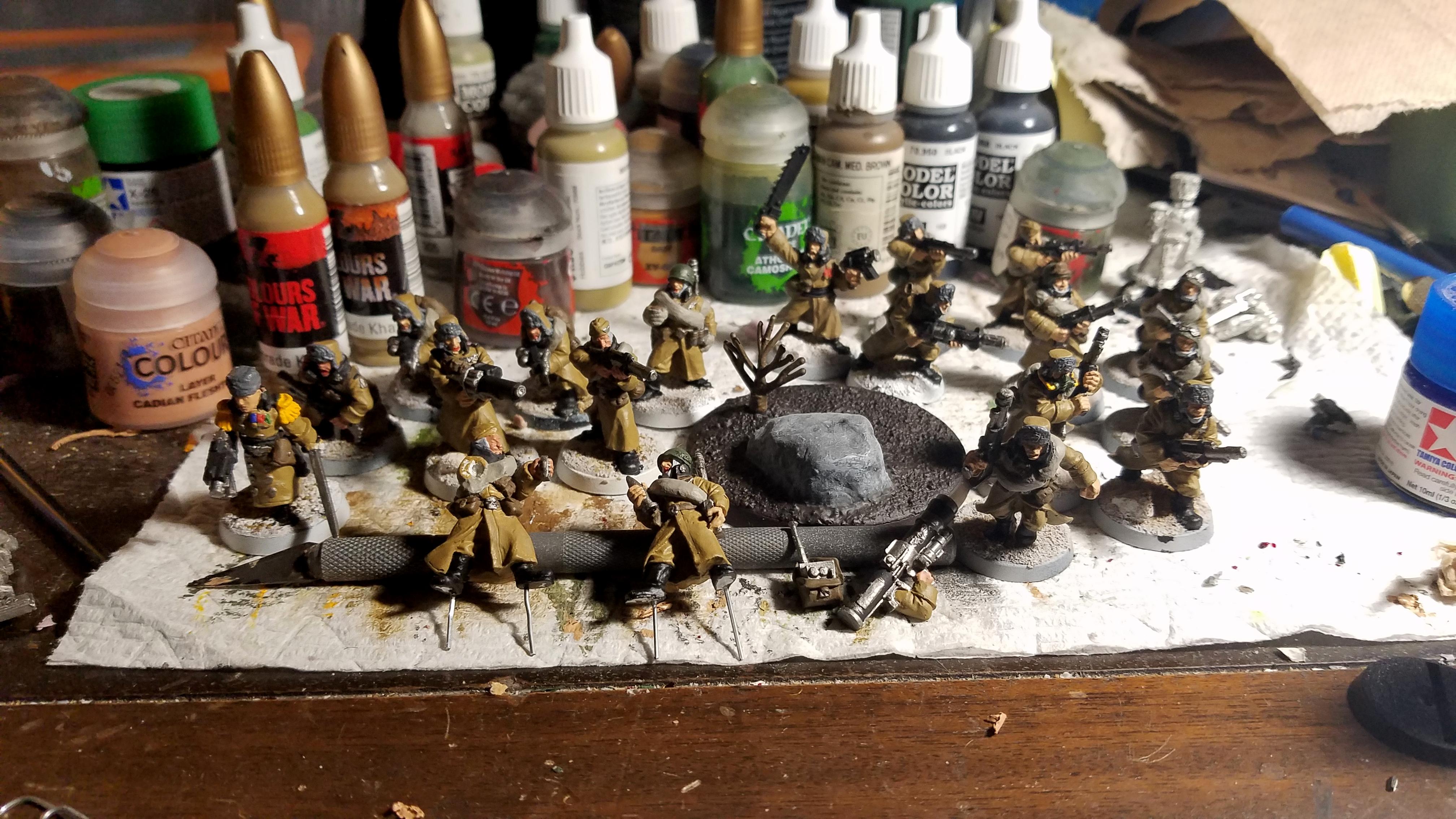 2nd Edition, Astra Militarum, Conversion, Ice Warriors Of Valhalla, Imperial Guard, Valhallans, Warhammer 40,000