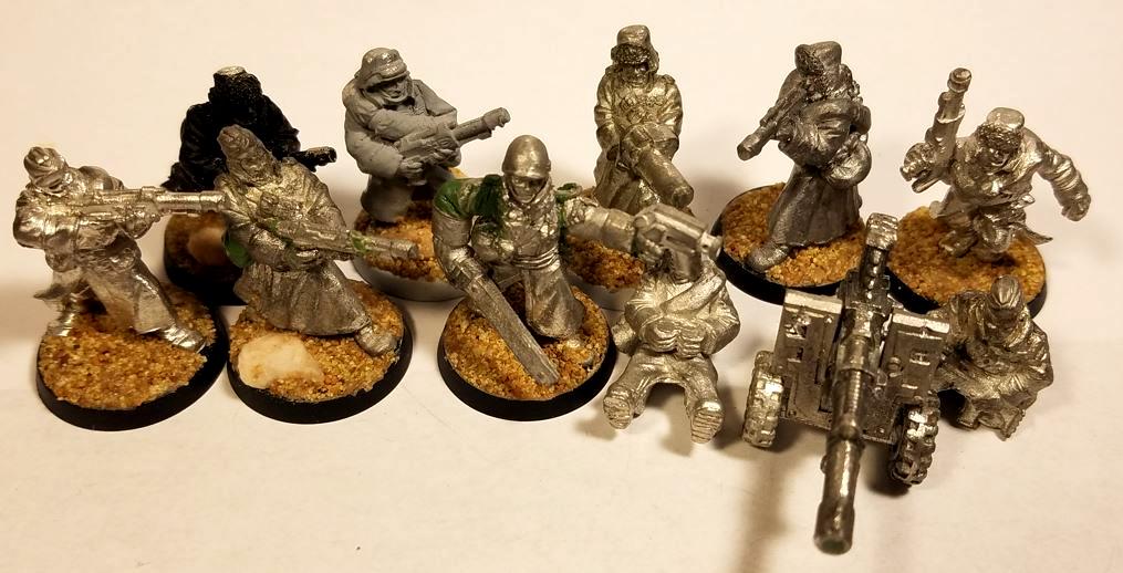 2nd Edition, Astra Militarum, Conversion, Ice Warriors Of Valhalla, Imperial Guard, Infantry Squad, Valhallans, Warhammer 40,000