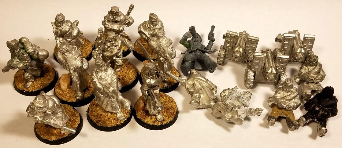 2nd Edition, Astra Militarum, Commissar, Conversion, Ice Warriors Of Valhalla, Imperial Guard, Infantry Squad, Valhallans, Warhammer 40,000