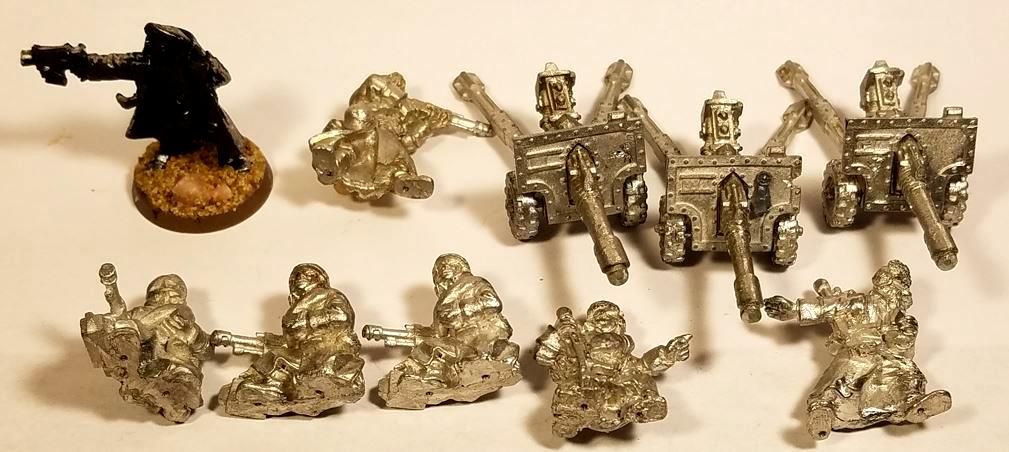 2nd Edition, Astra Militarum, Commissar, Heavy Weapon Squad, Ice Warriors Of Valhalla, Imperial Guard, Lascannon, Valhallans, Warhammer 40,000