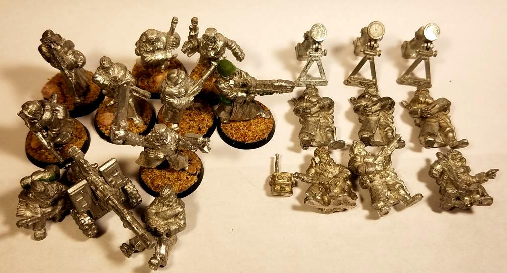 2nd Edition, Astra Militarum, Conversion, Ice Warriors Of Valhalla, Imperial Guard, Infantry Squad, Mortar, Valhallans, Warhammer 40,000