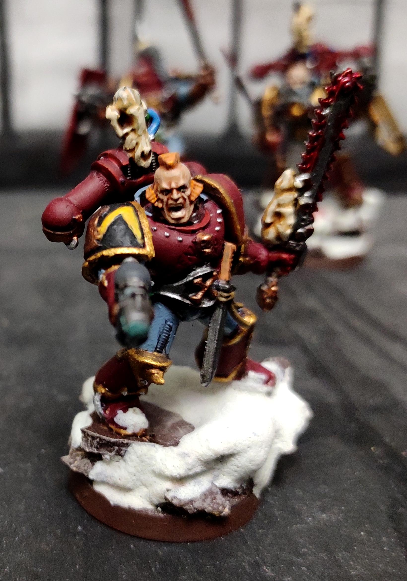 Berserk, Berserkers, Berzerker, Blood For The Blood God, Blood Wolves, Chain Sword, Chaos, Chaos Space Marines, Coconut, Conversion, Grav Pistol, Heresy, Heretic Astartes, Infantry, Khorne, Khorne Wolves, Kitbash, Regiment, Skulls For Skull Throne, Snow, Space Wolves, Traitor Legions, Trophy, Warhammer 40,000