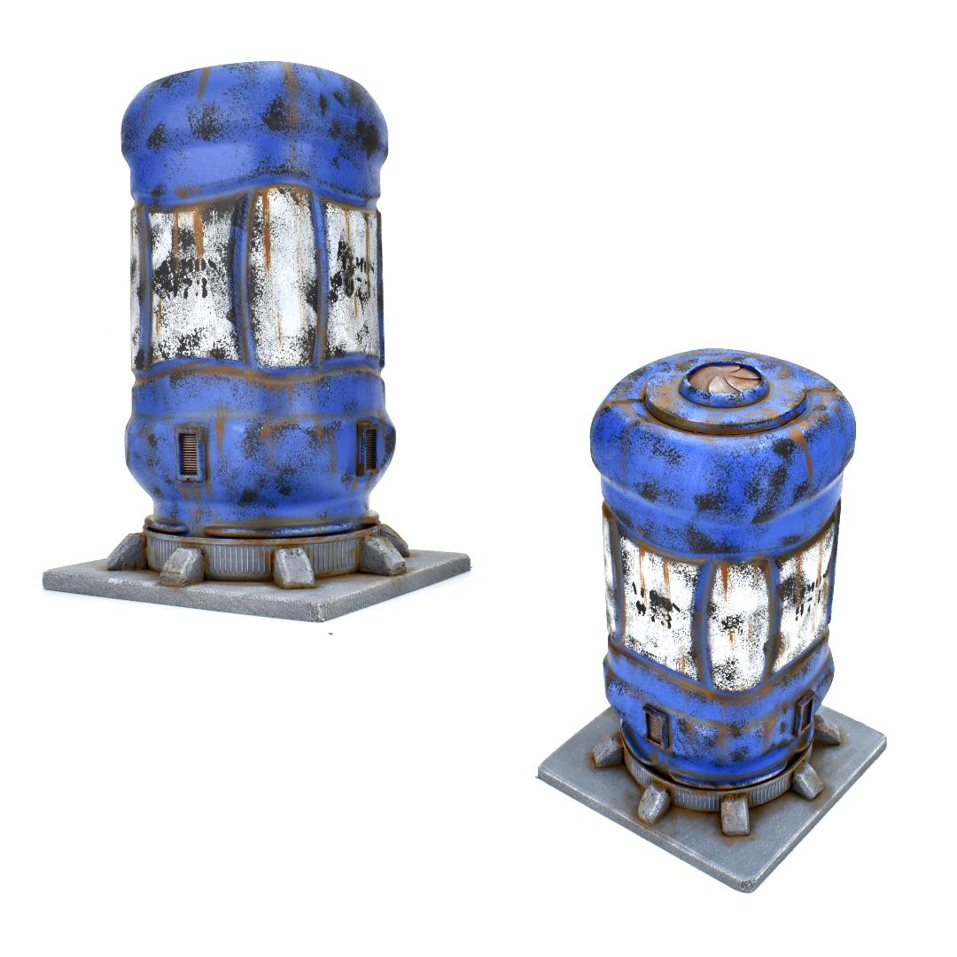 Recycling, Terrain, Air Purifier built from a plastic fruit jar