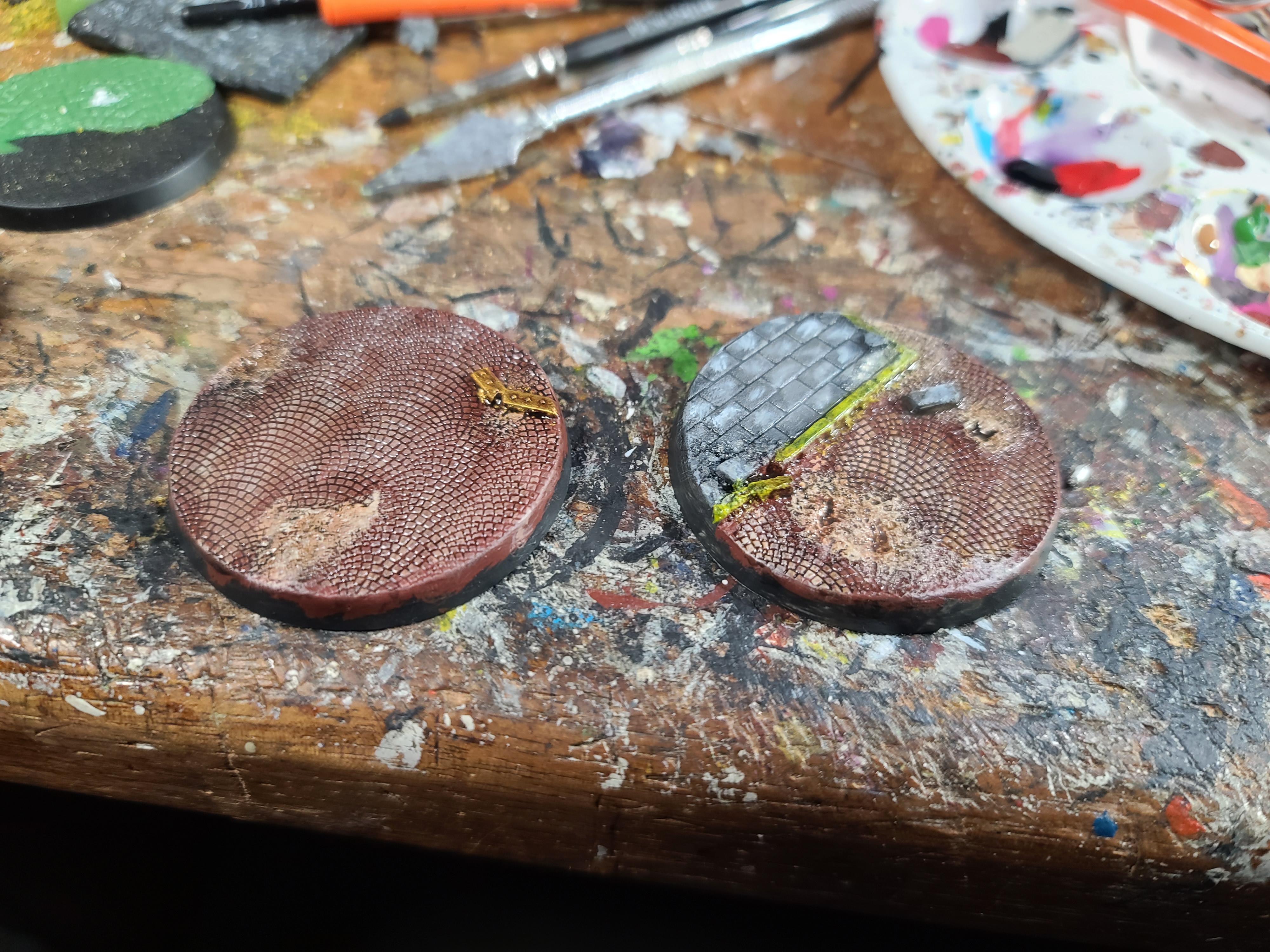 50mm, Base, Ragnarok Games, Resin, Titan City