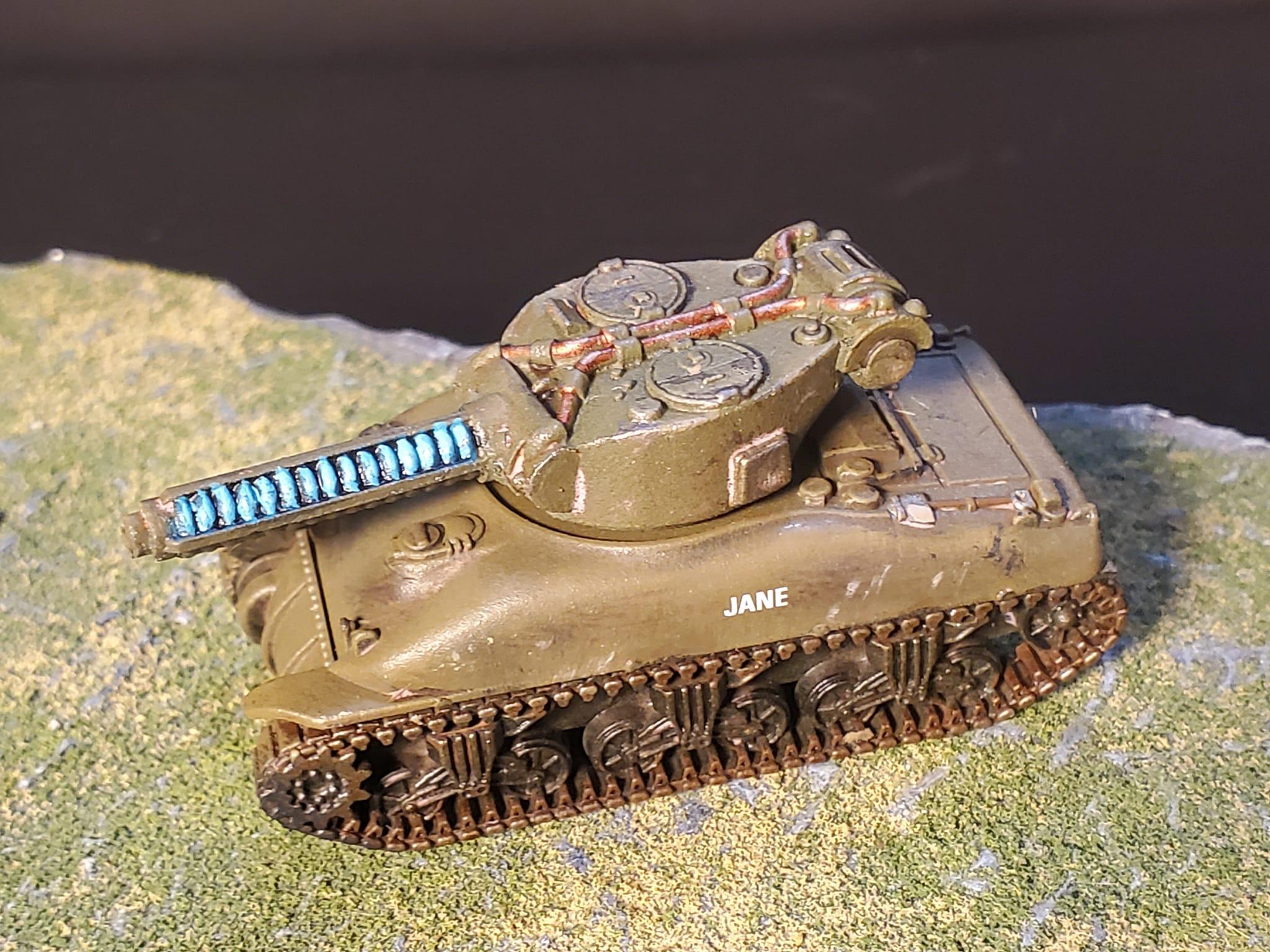 Flames of '47 Tesla Sherman