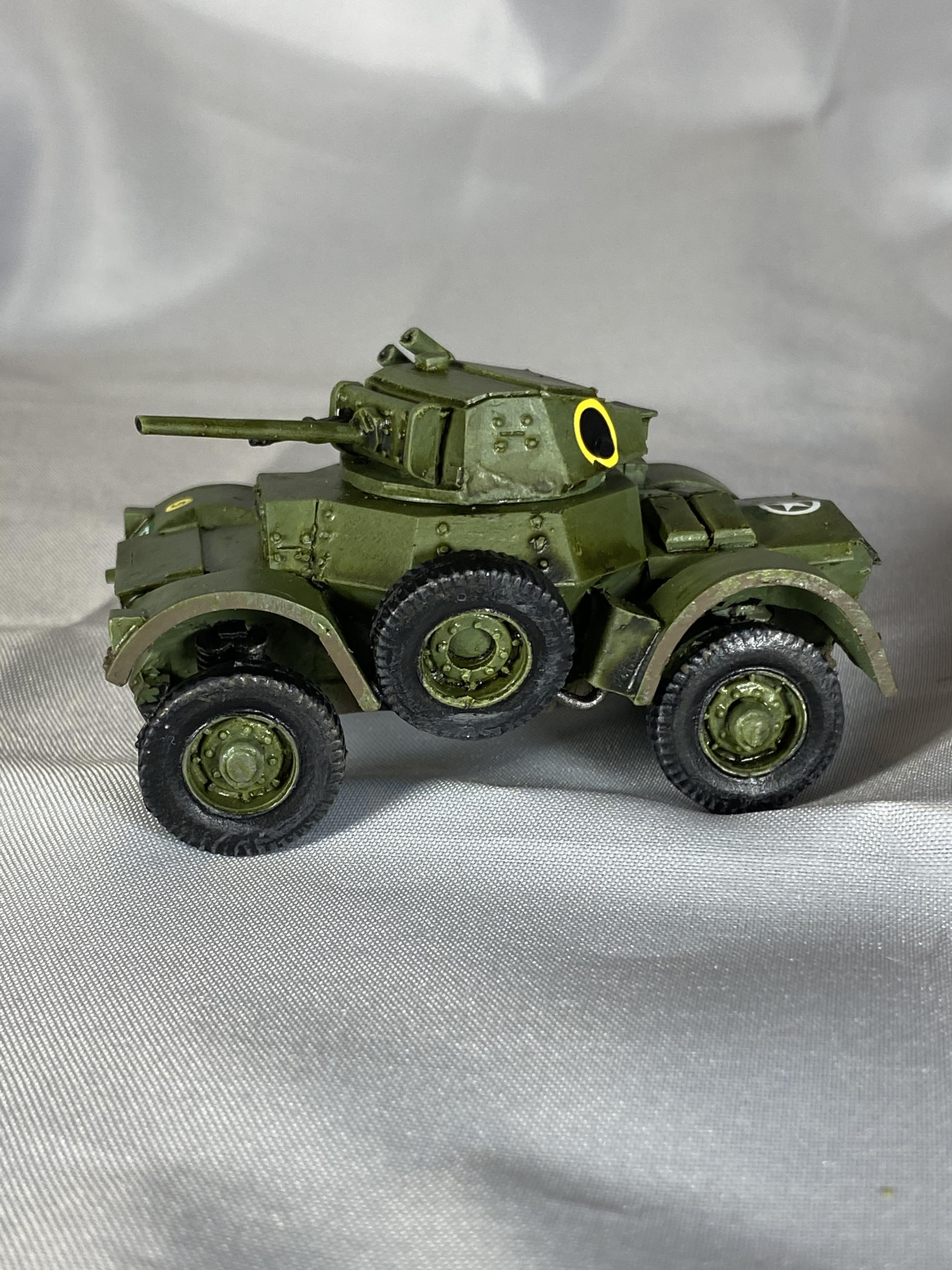 Armored Car, Bolt Action, Britiish, Green, Warlord, World War 2