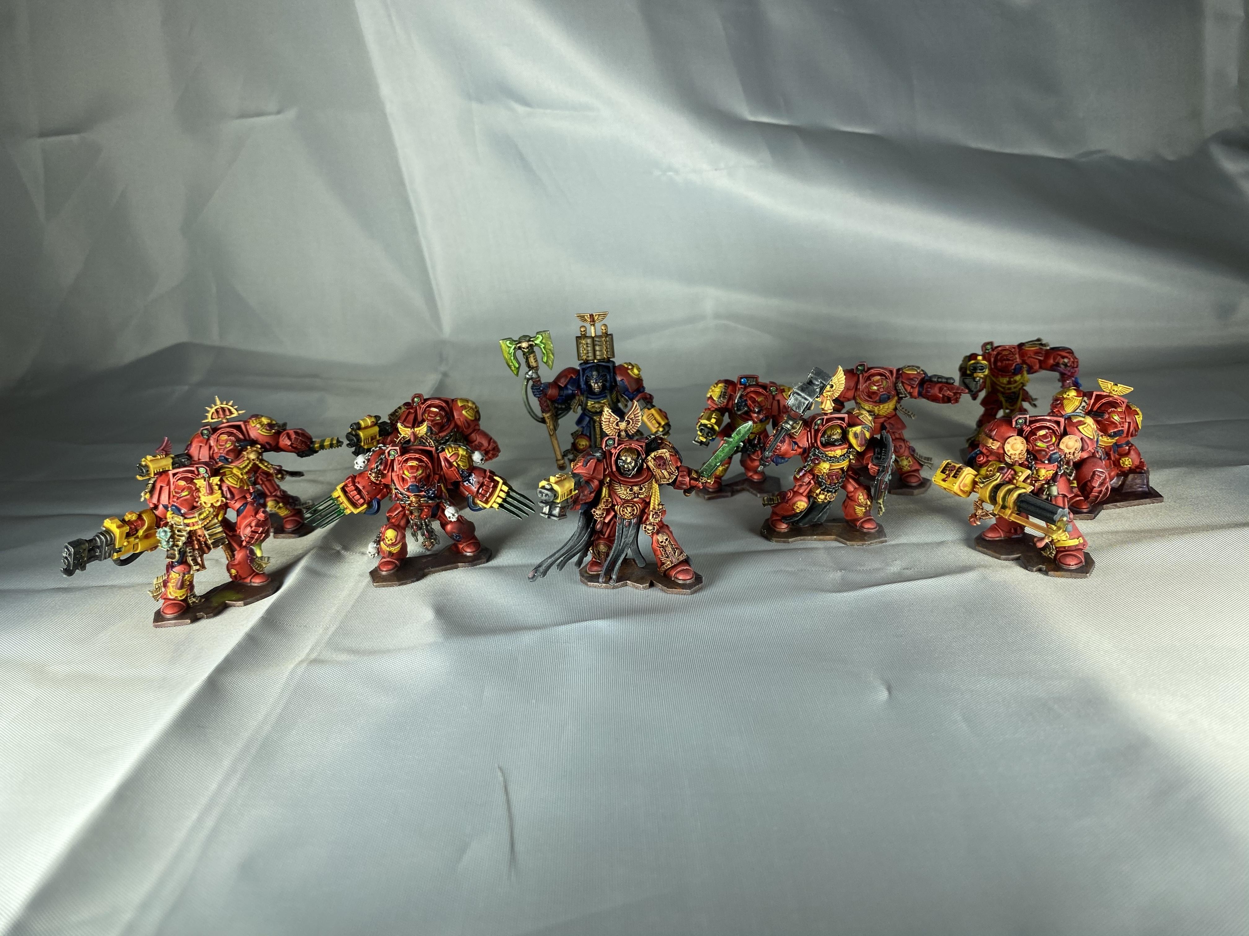 Blood Angels, Contrast Paints, Red, Space Hulk, Space Marines, Terminator Armor, Tyranids, Warhammer 40,000