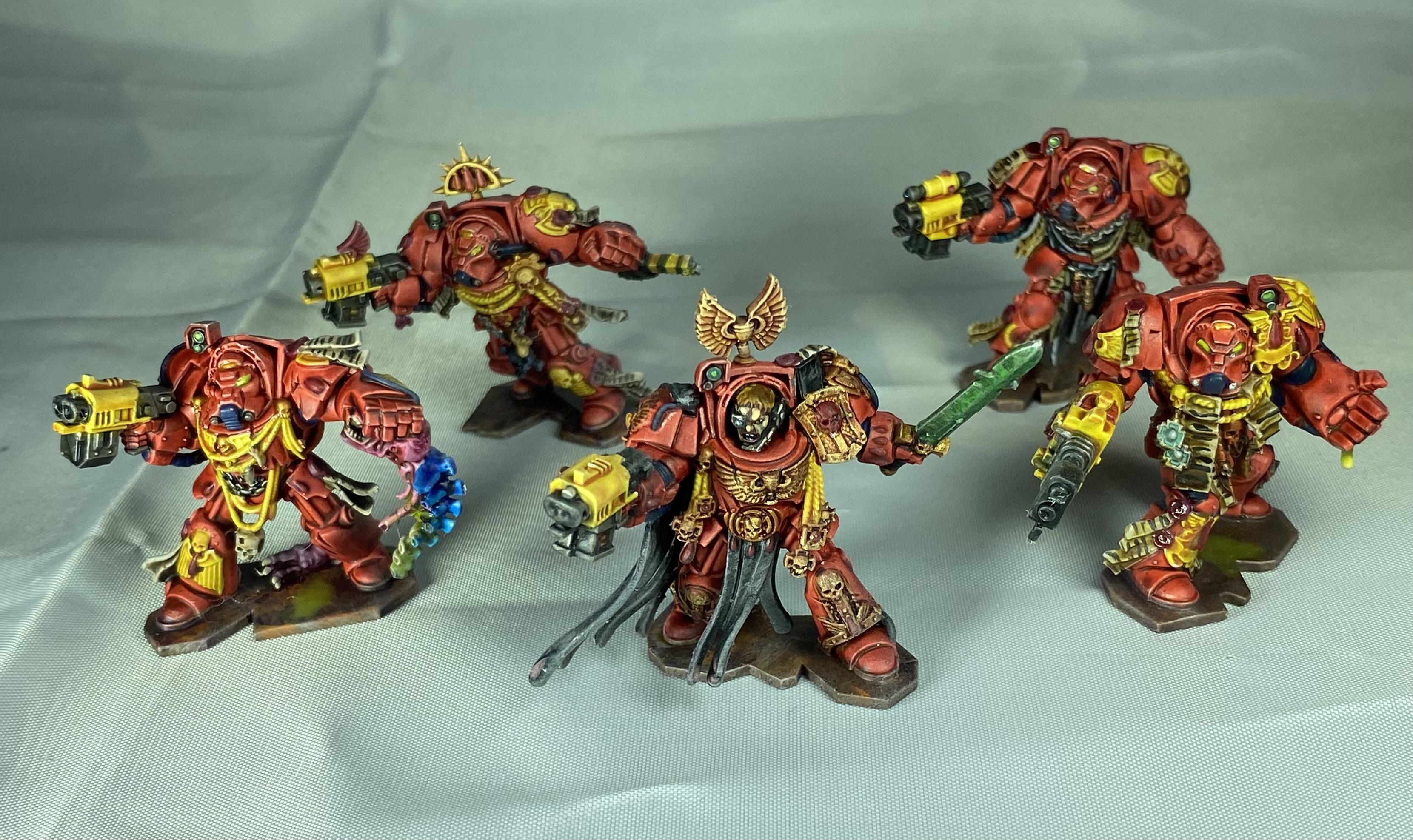 Blood Angels, Contrast Paints, Red, Space Hulk, Space Marines, Terminator Armor, Tyranids, Warhammer 40,000