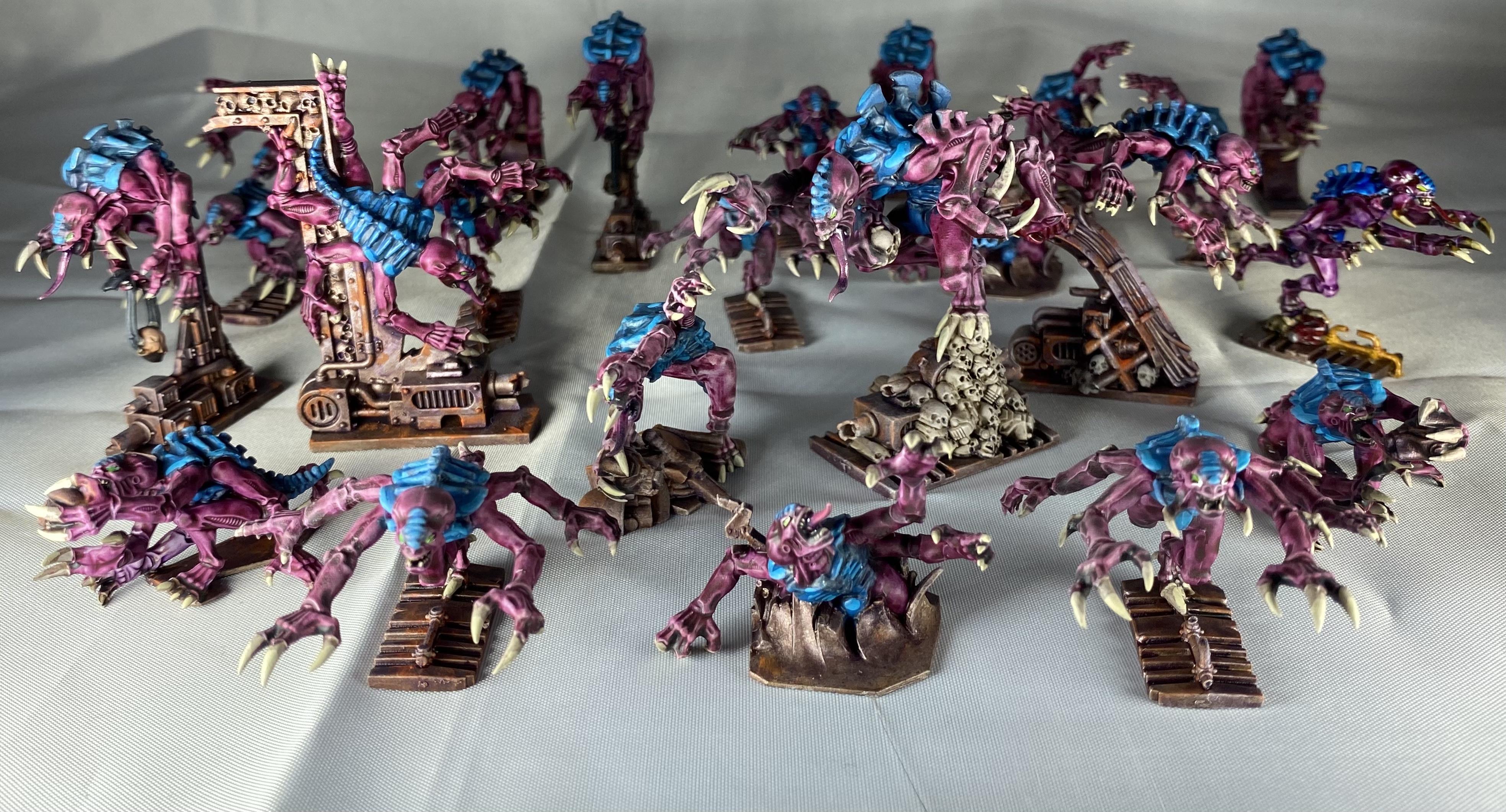 Blue, Genestalers, Purple, Space Hulk, Tyranids, Warhammer 40,000