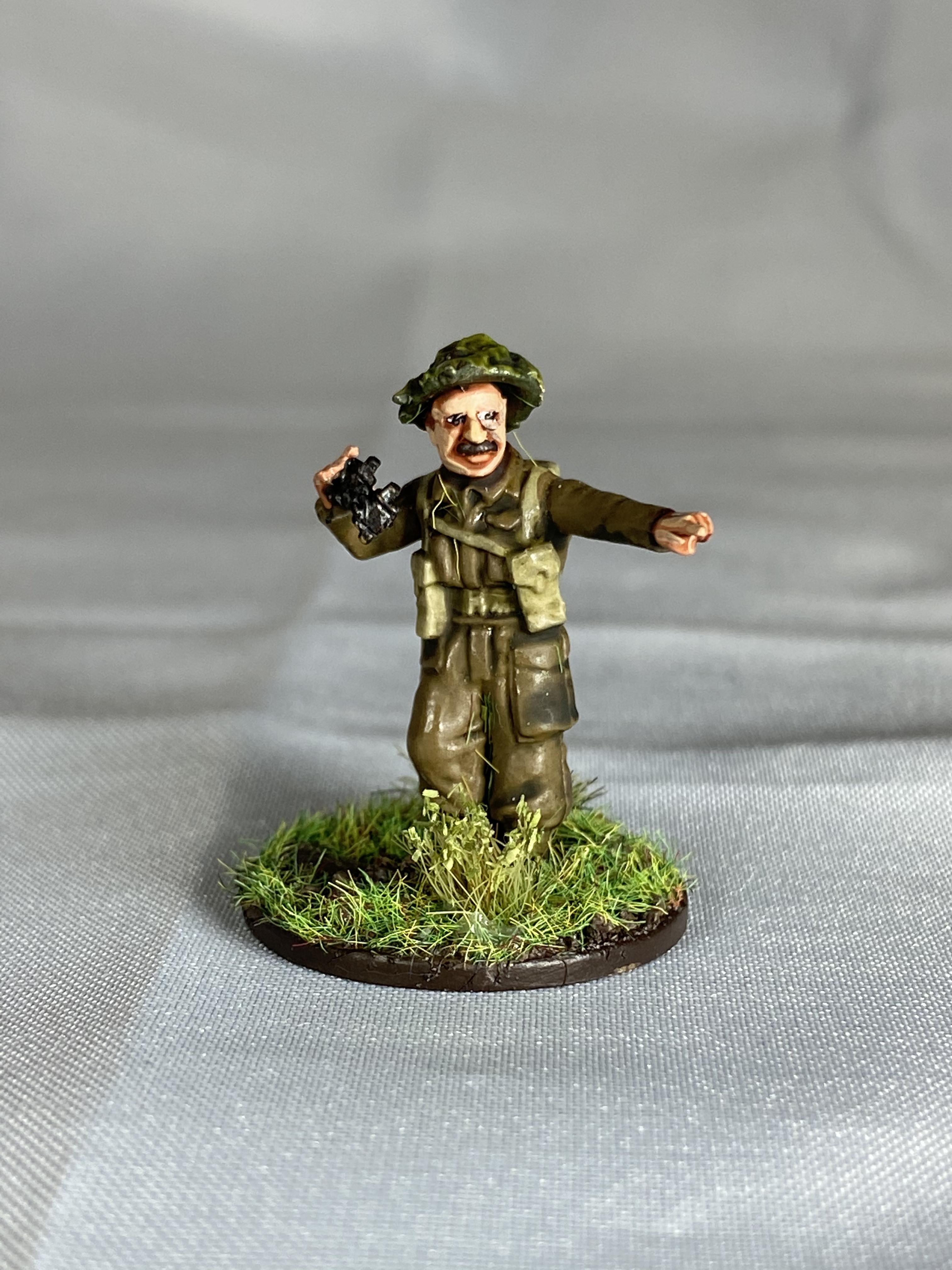 Bolt Action, British, Captain, Infantry, Officer, Warlord Games, World War 2