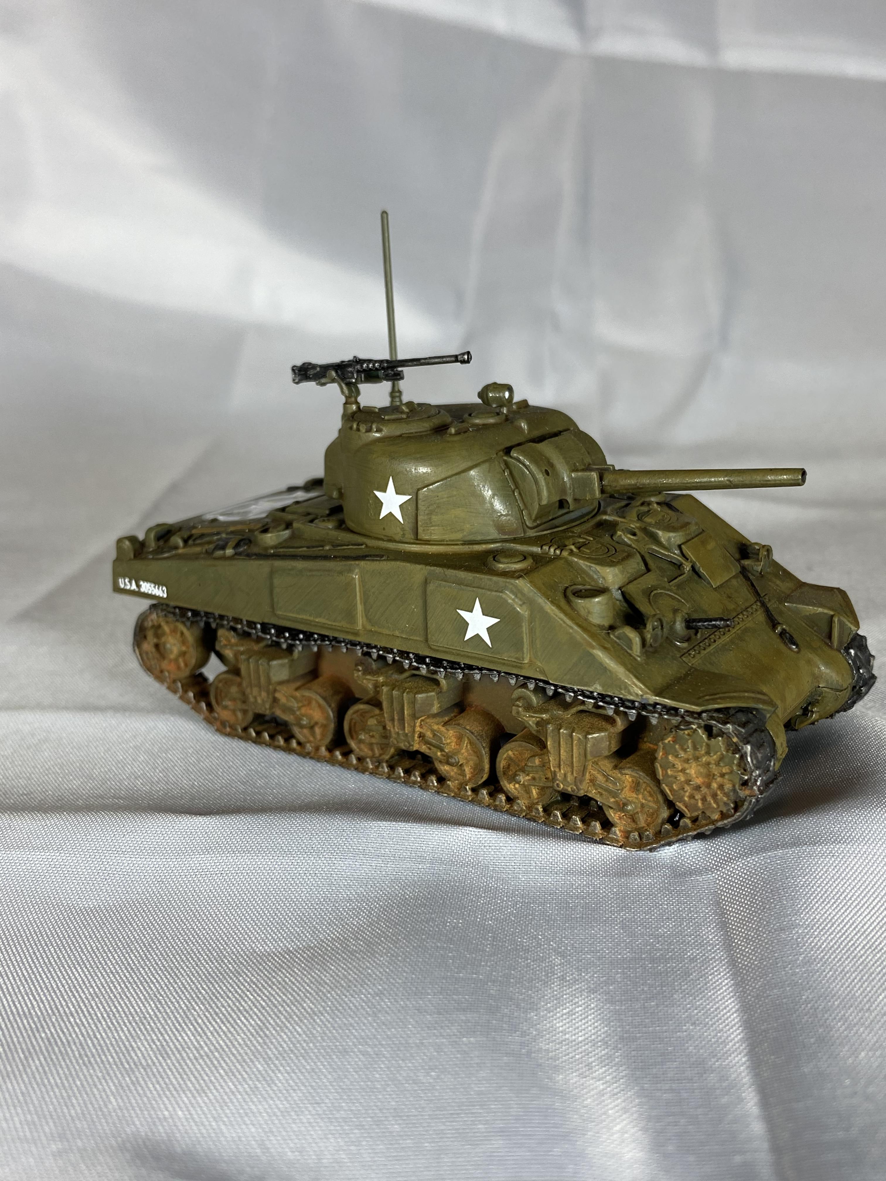 Bolt Action, Green, Tank, Track, Us, Warlord Games, World War 2