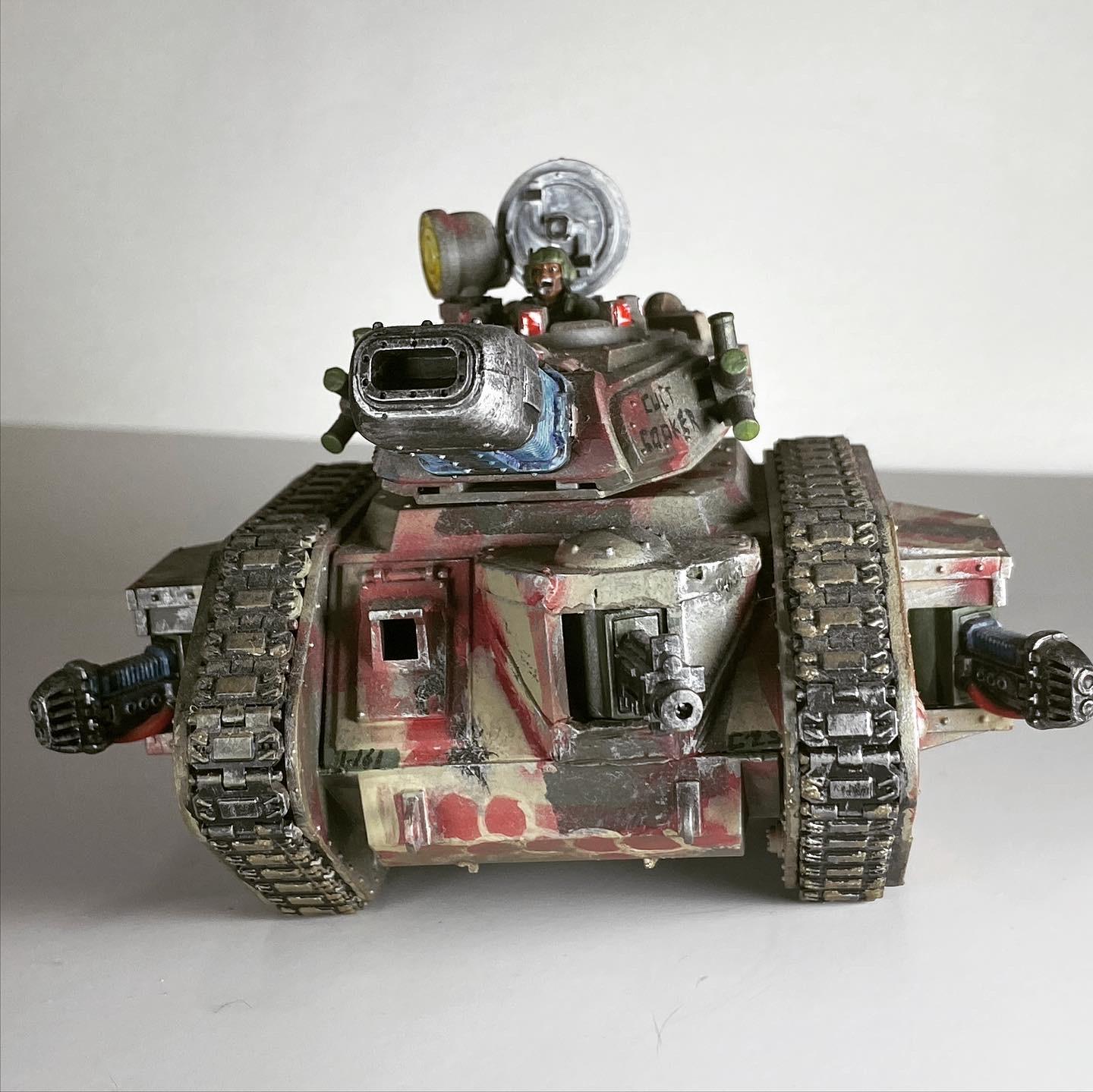 Astra Militarum, Green, Imperial Guard, Leman Russ, Tank, Warhammer 40,000