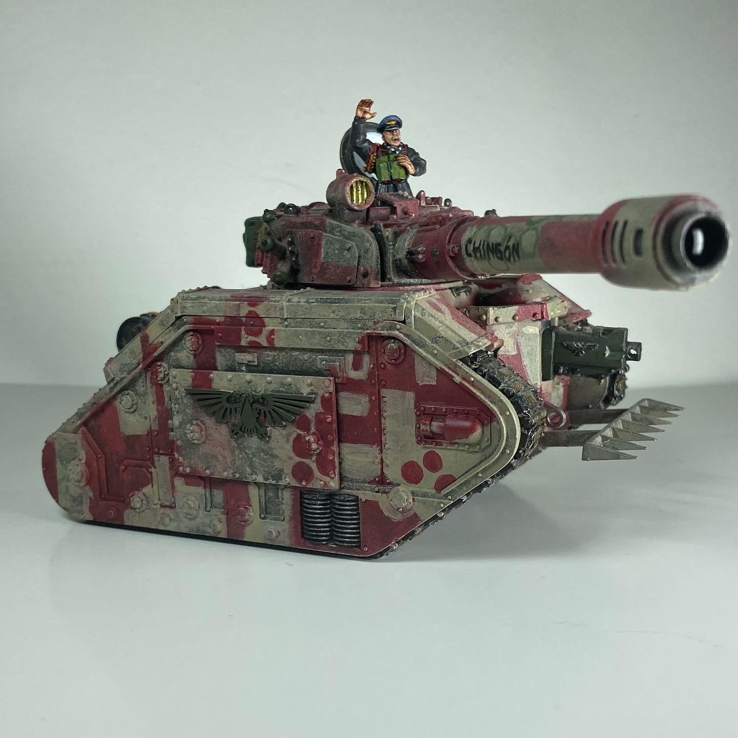 Astra Militarum, Green, Imperial Guard, Leman Russ, Tank, Warhammer 40,000