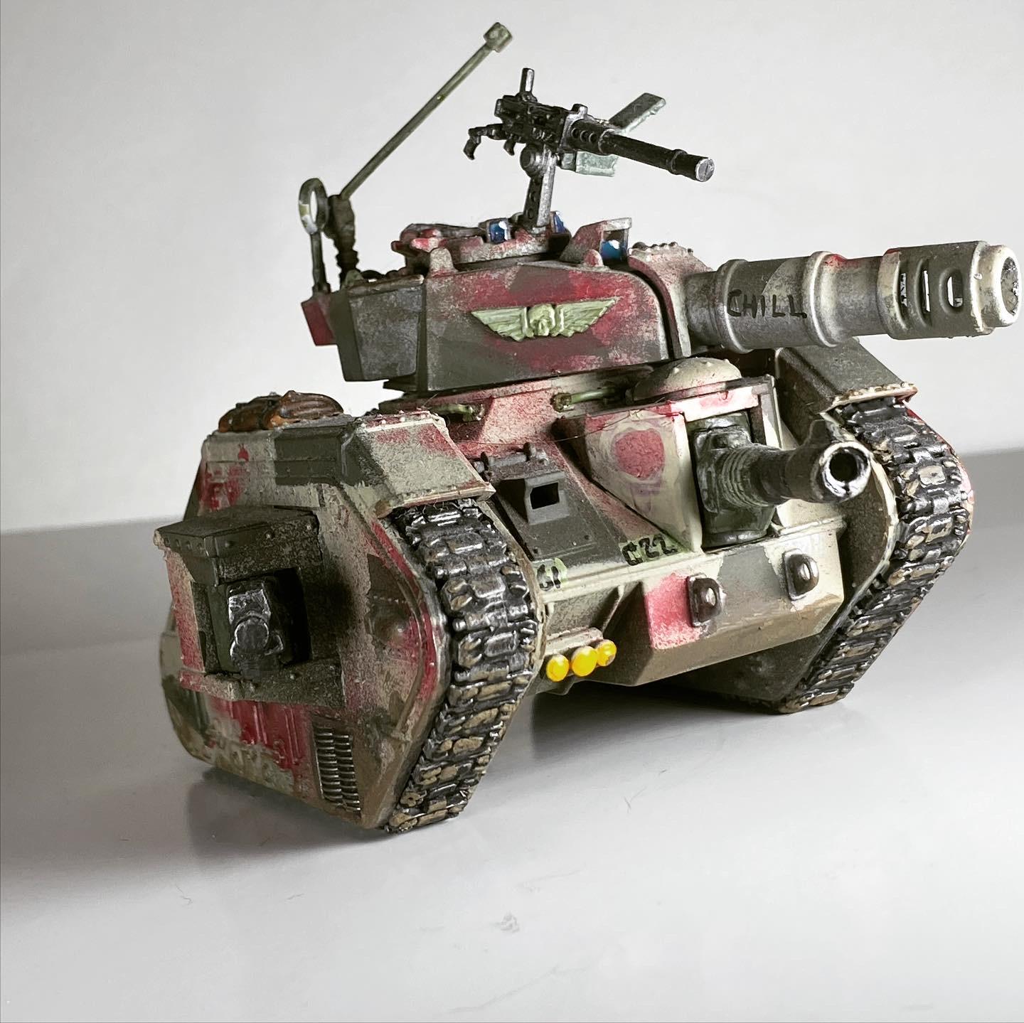 Astra Militarum, Green, Imperial Guard, Leman Russ, Tank, Warhammer 40,000