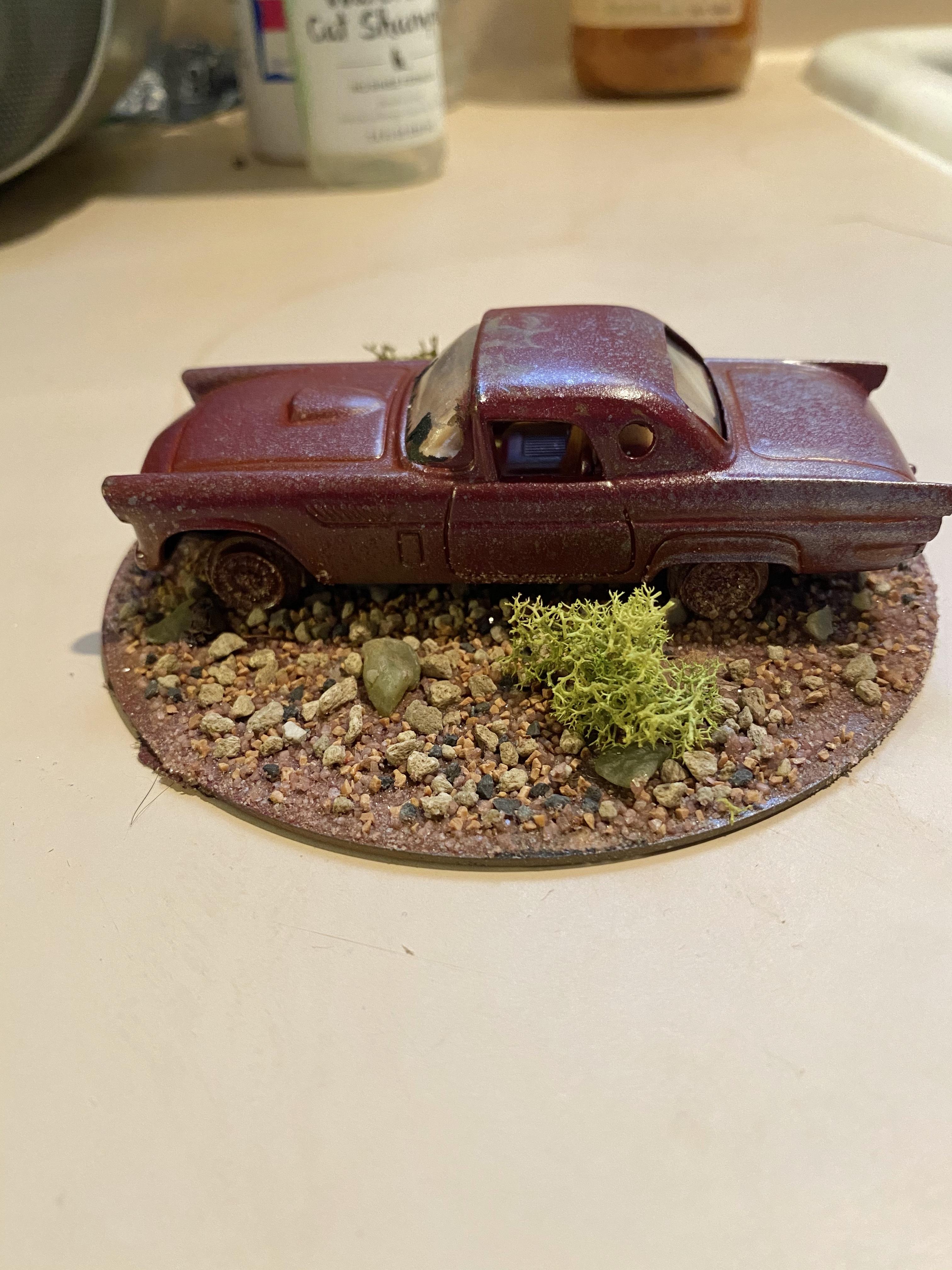 Burned, Fallout, Objective Marker, Post Apocalyptic, Ruin, Terrain, Wasteland, Wreck