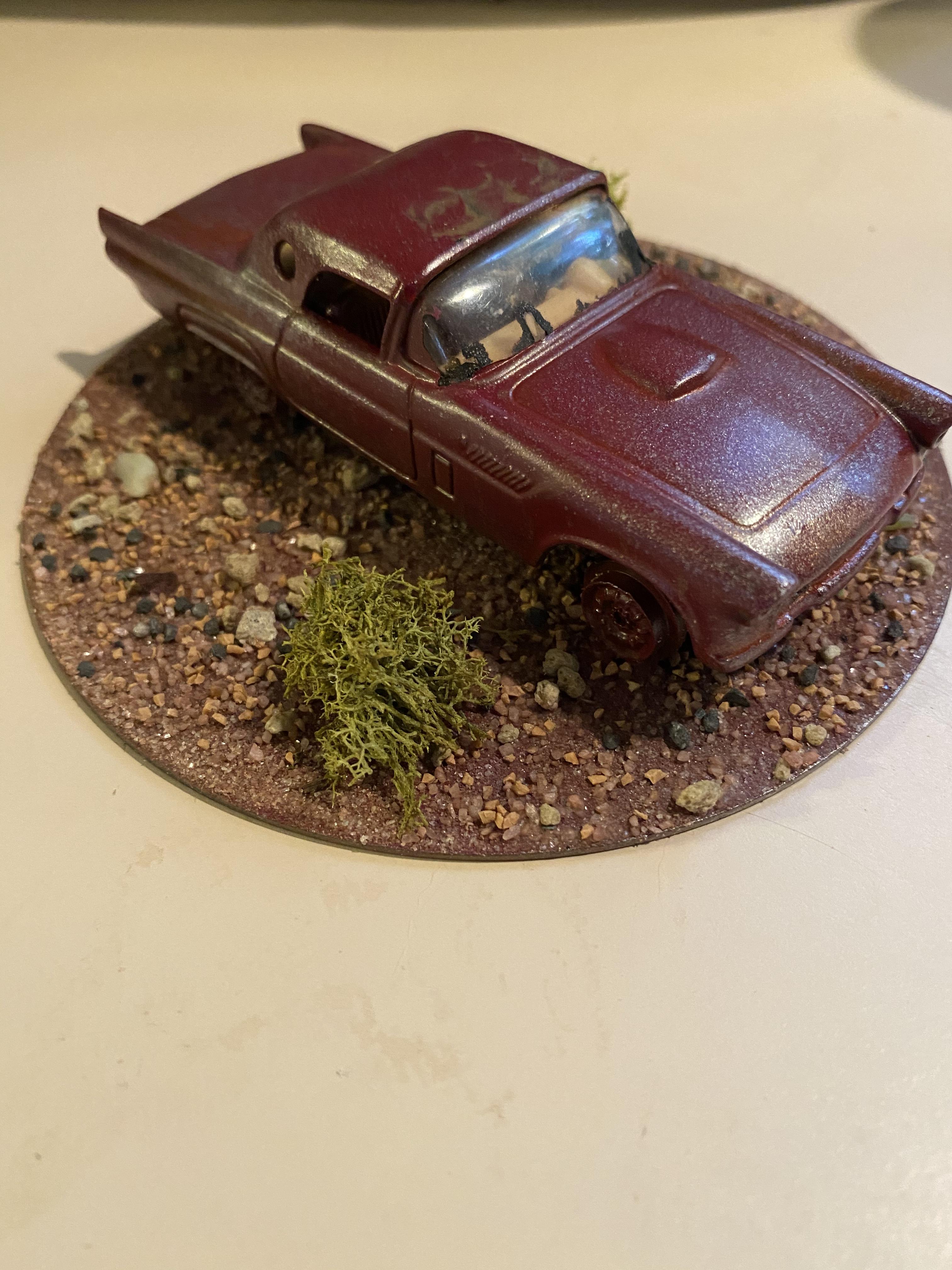 Burned, Fallout, Objective Marker, Post Apocalyptic, Ruin, Terrain, Wasteland, Wreck
