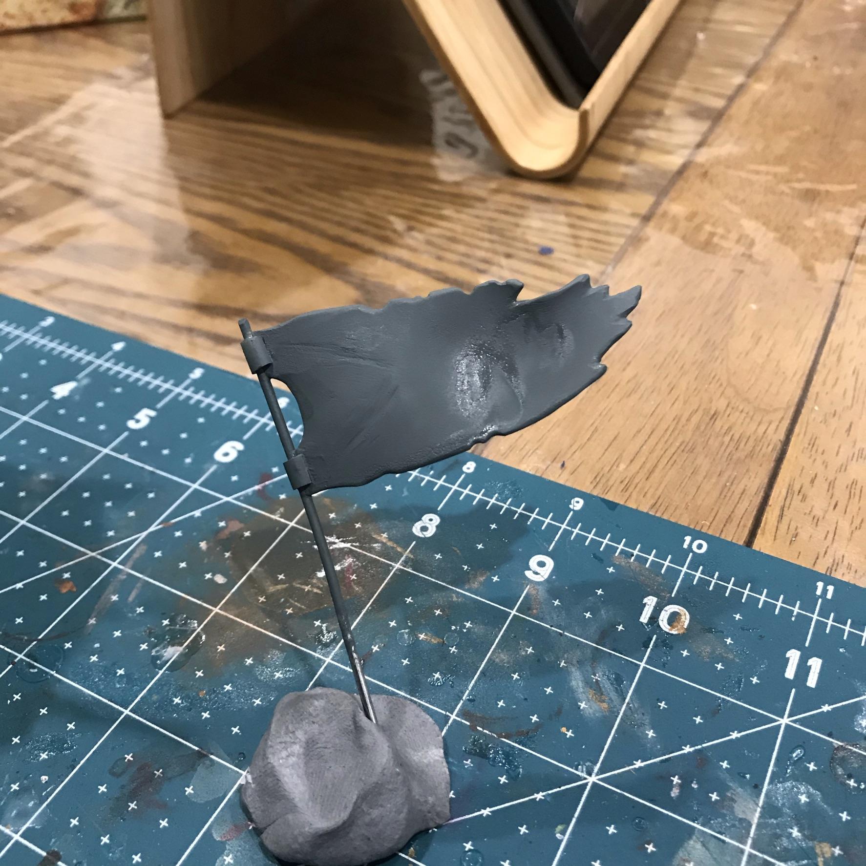 Chaos Space Marine Biker, Ebay Rescue, Iron Warriors Wip