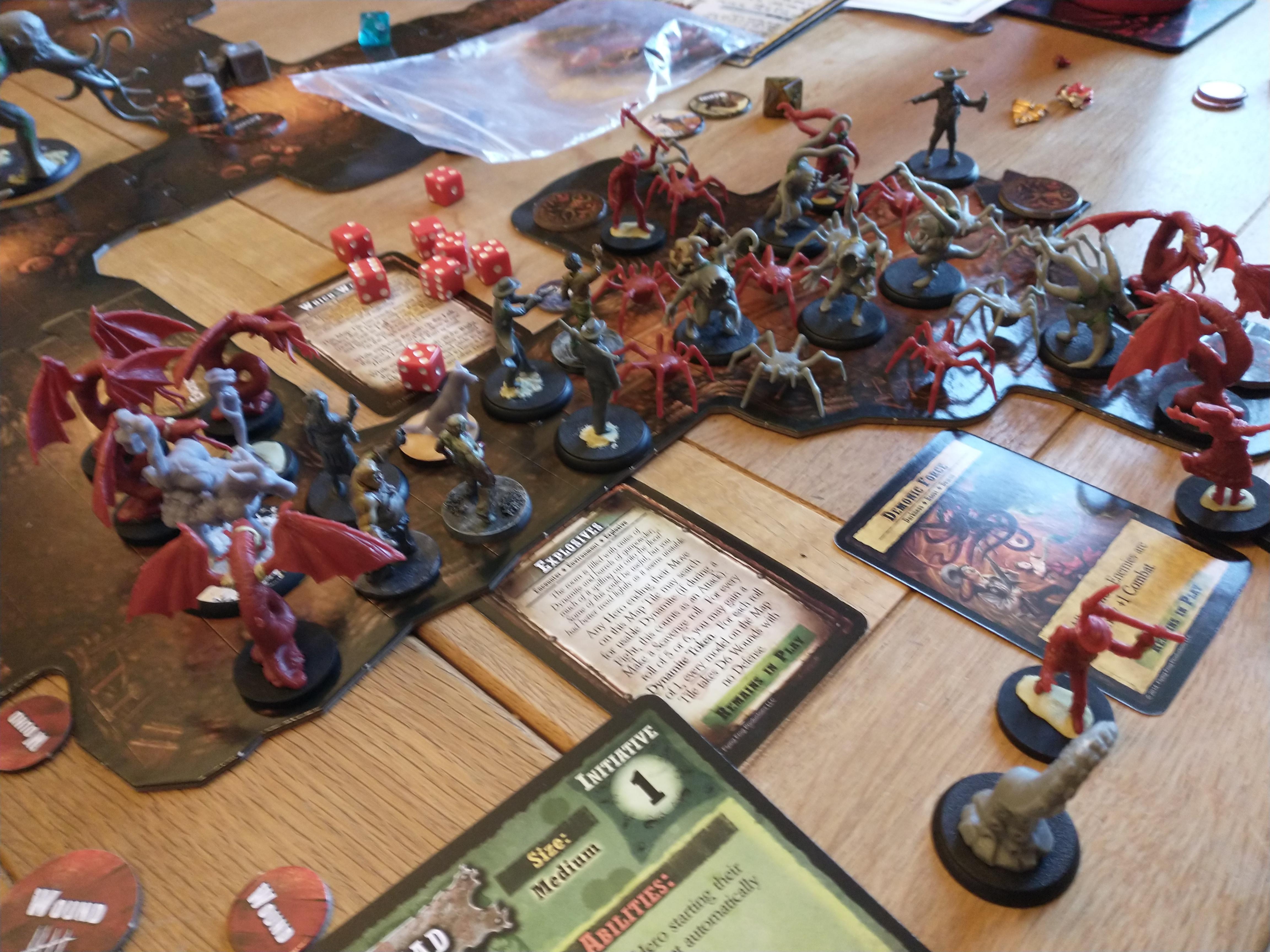 Swarm of beasties