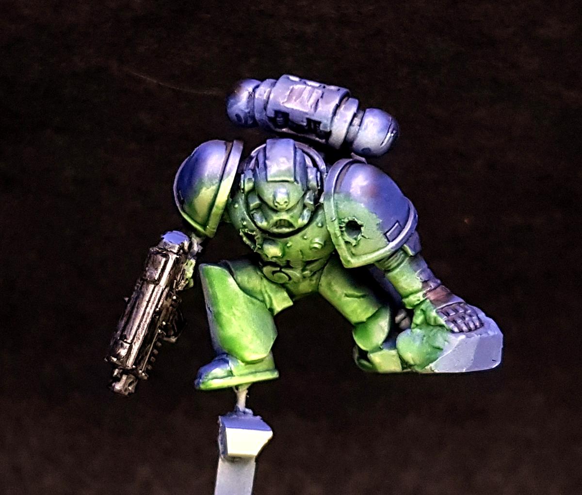 Object Source Lighting, Space Marines