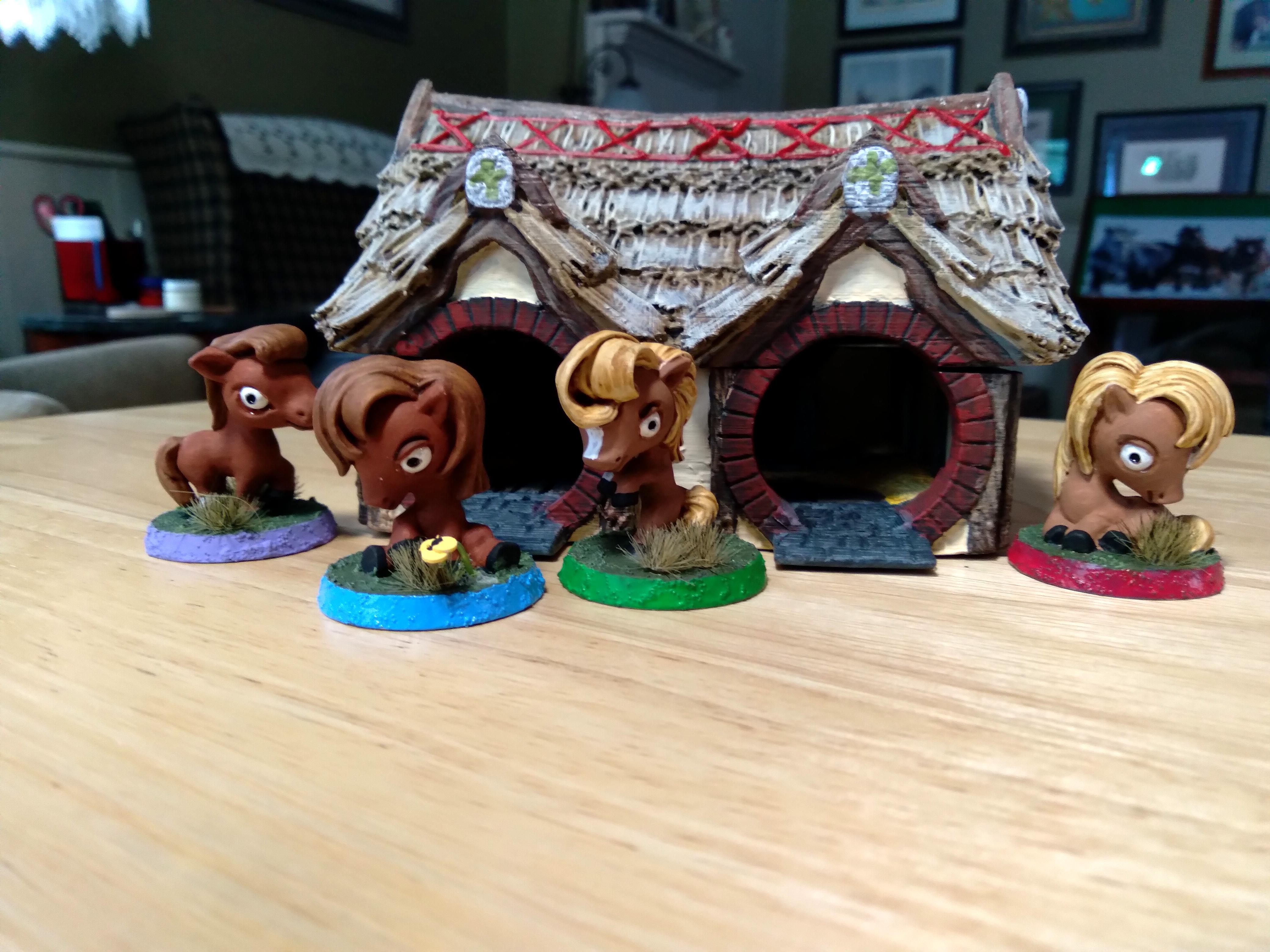 3d, Hobbit, Print, Stable