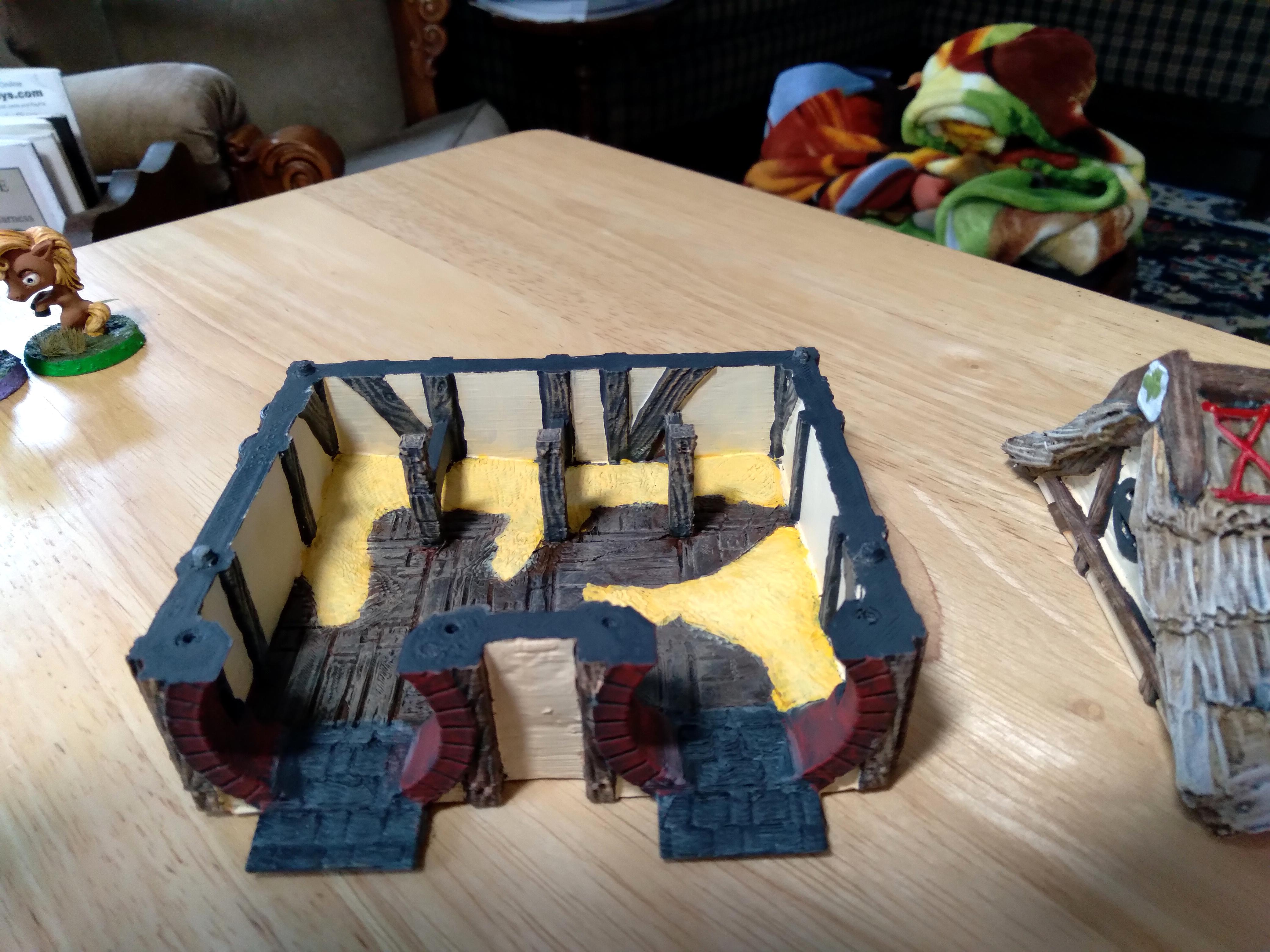 3d, Hobbit, Print, Stable