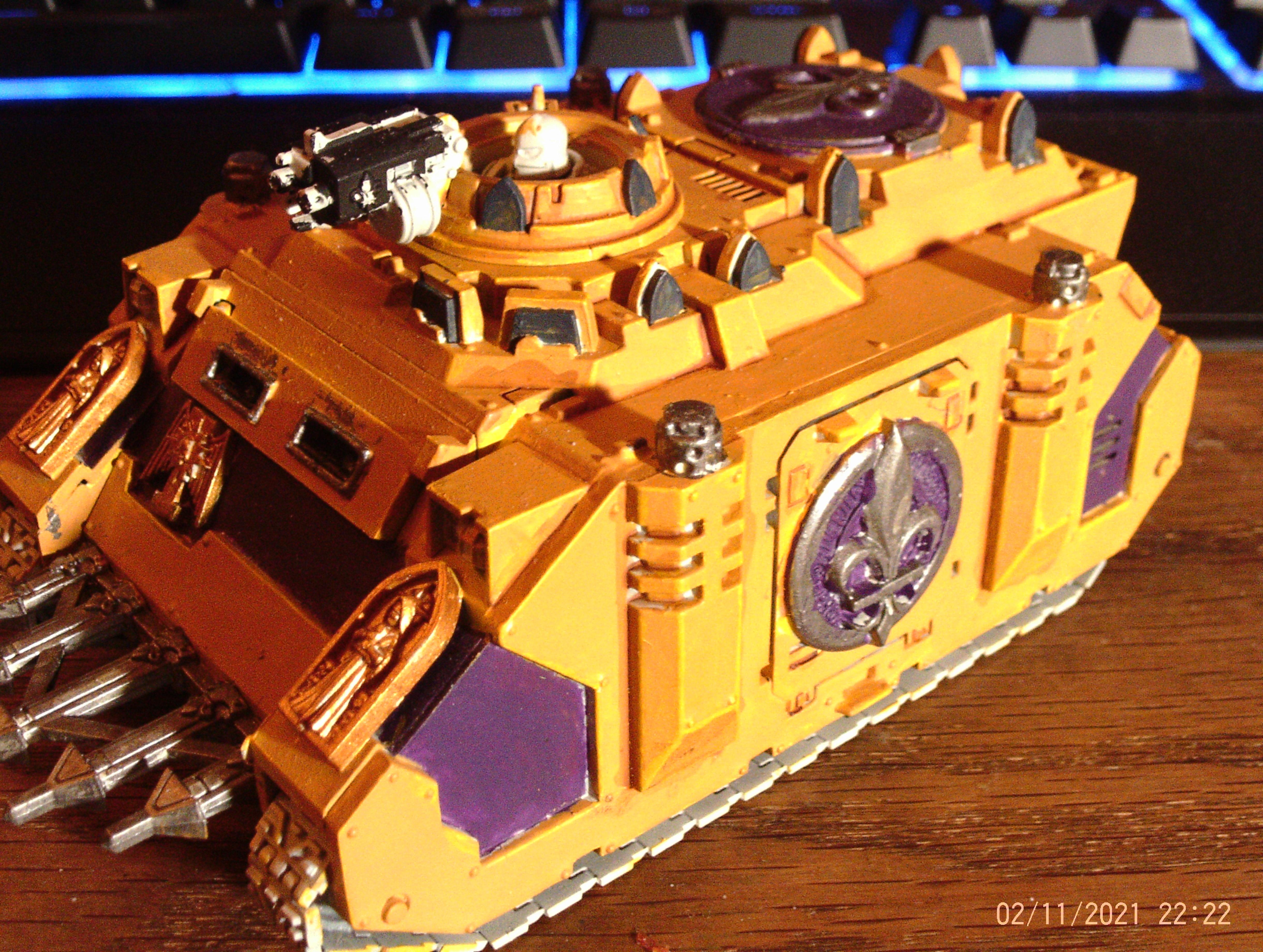Old Sororitas Rhino WIP 2