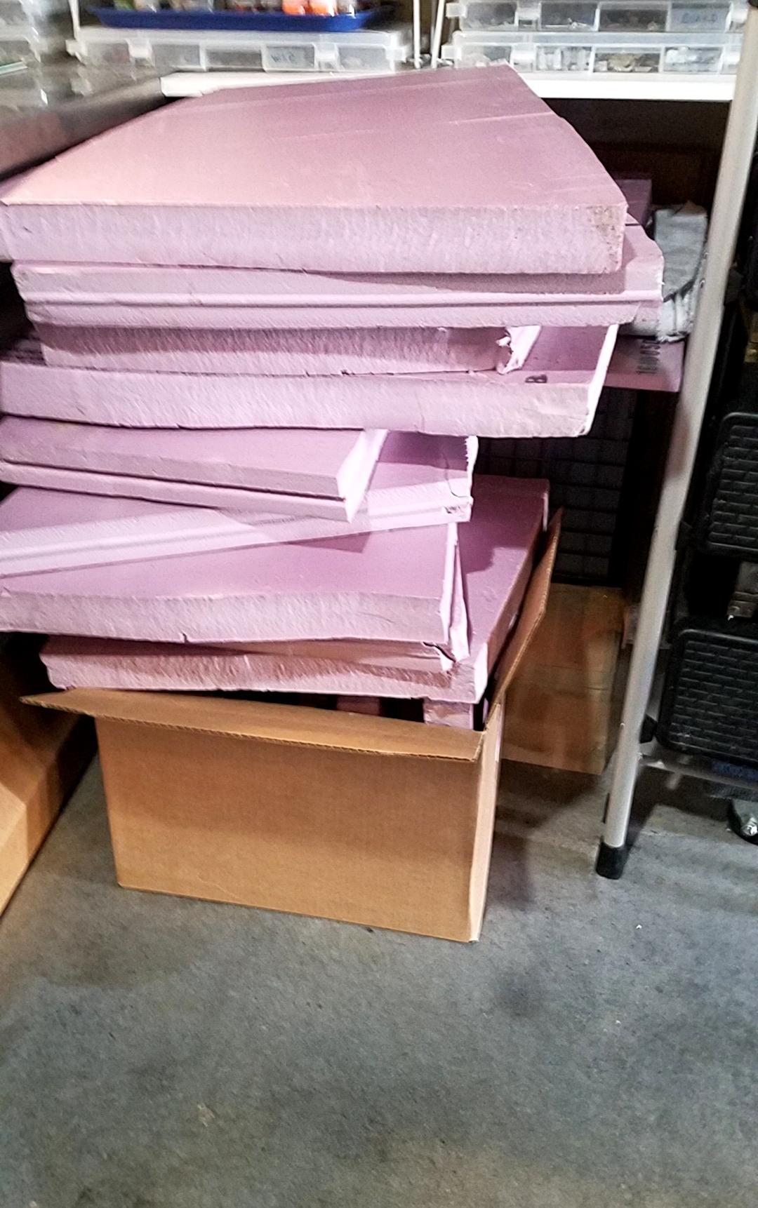 Lots of 2&quot; XPS scavenged from a construction site. 