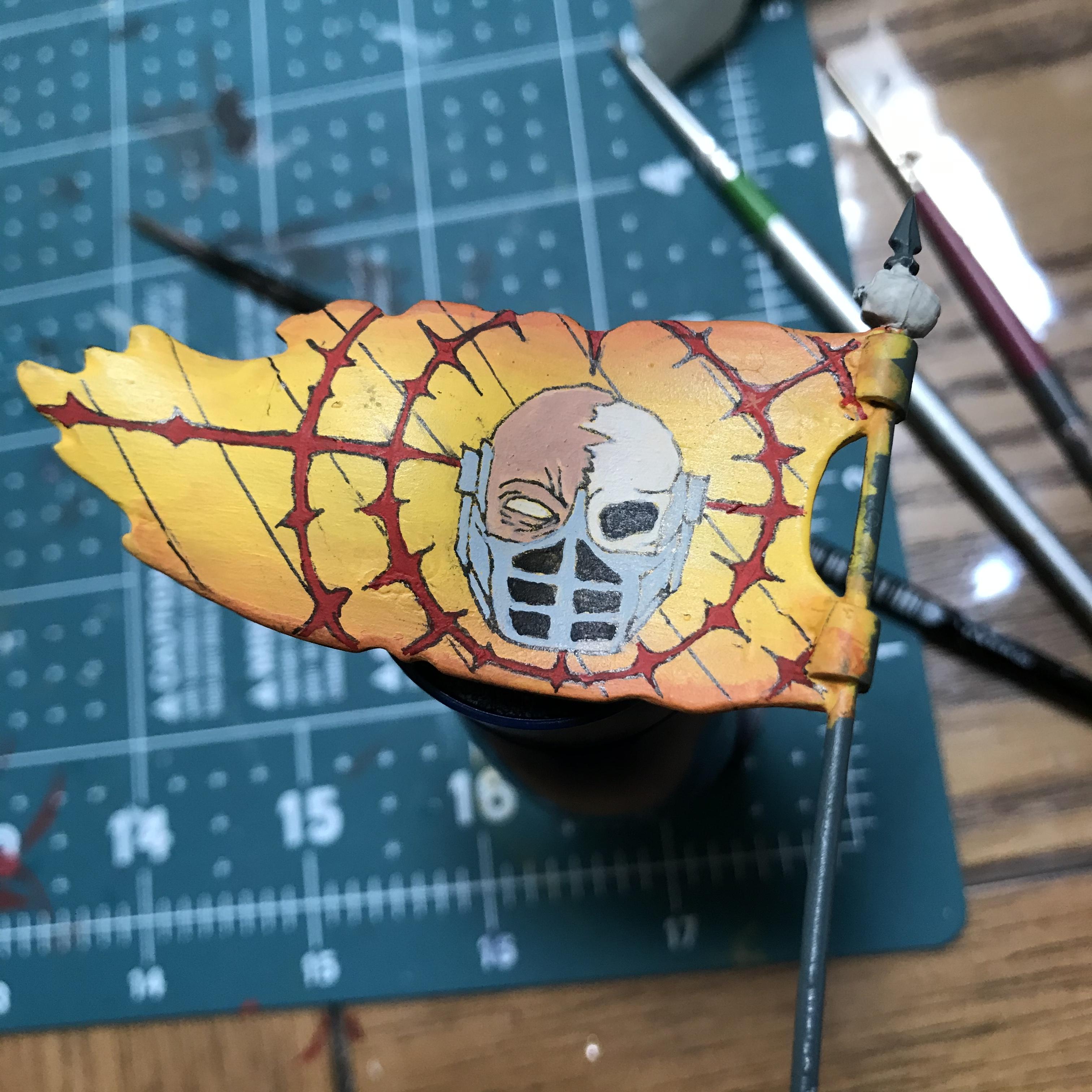 Chaos Space Marine Biker, Ebay Rescue, Iron Warriors, Work In Progress