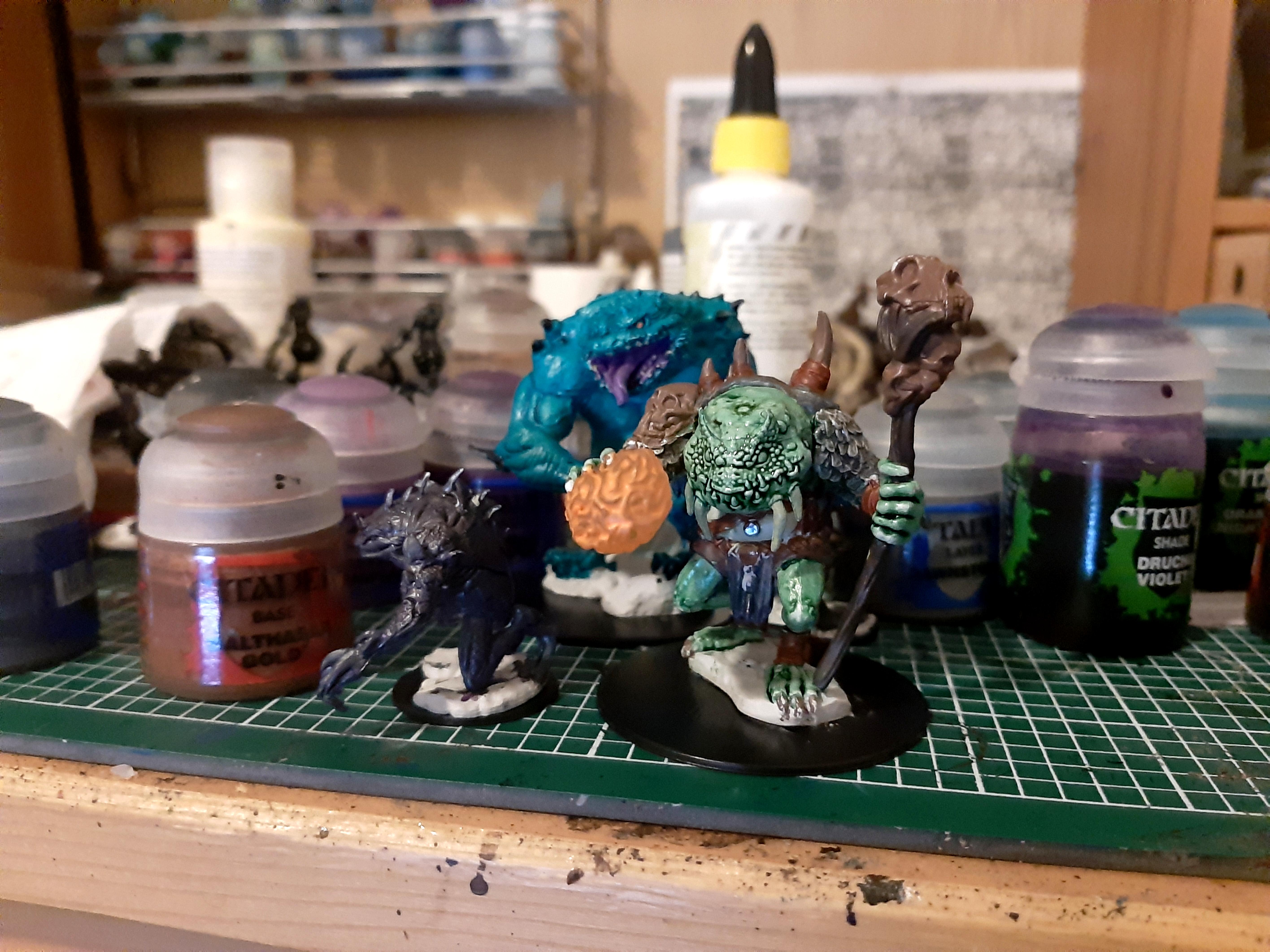 Green Slaad WIP