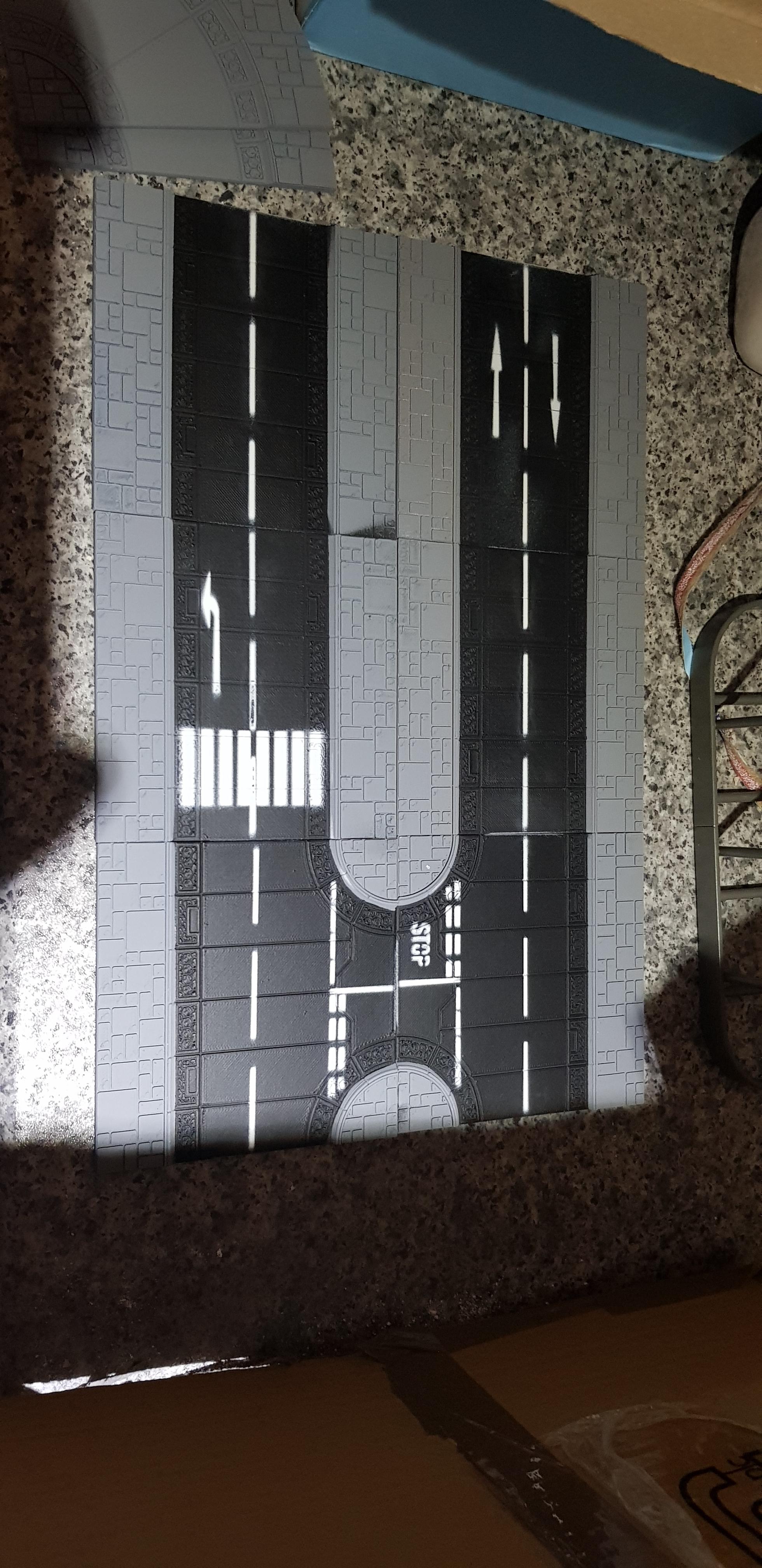 Horizon Wars, Roads, Terrain