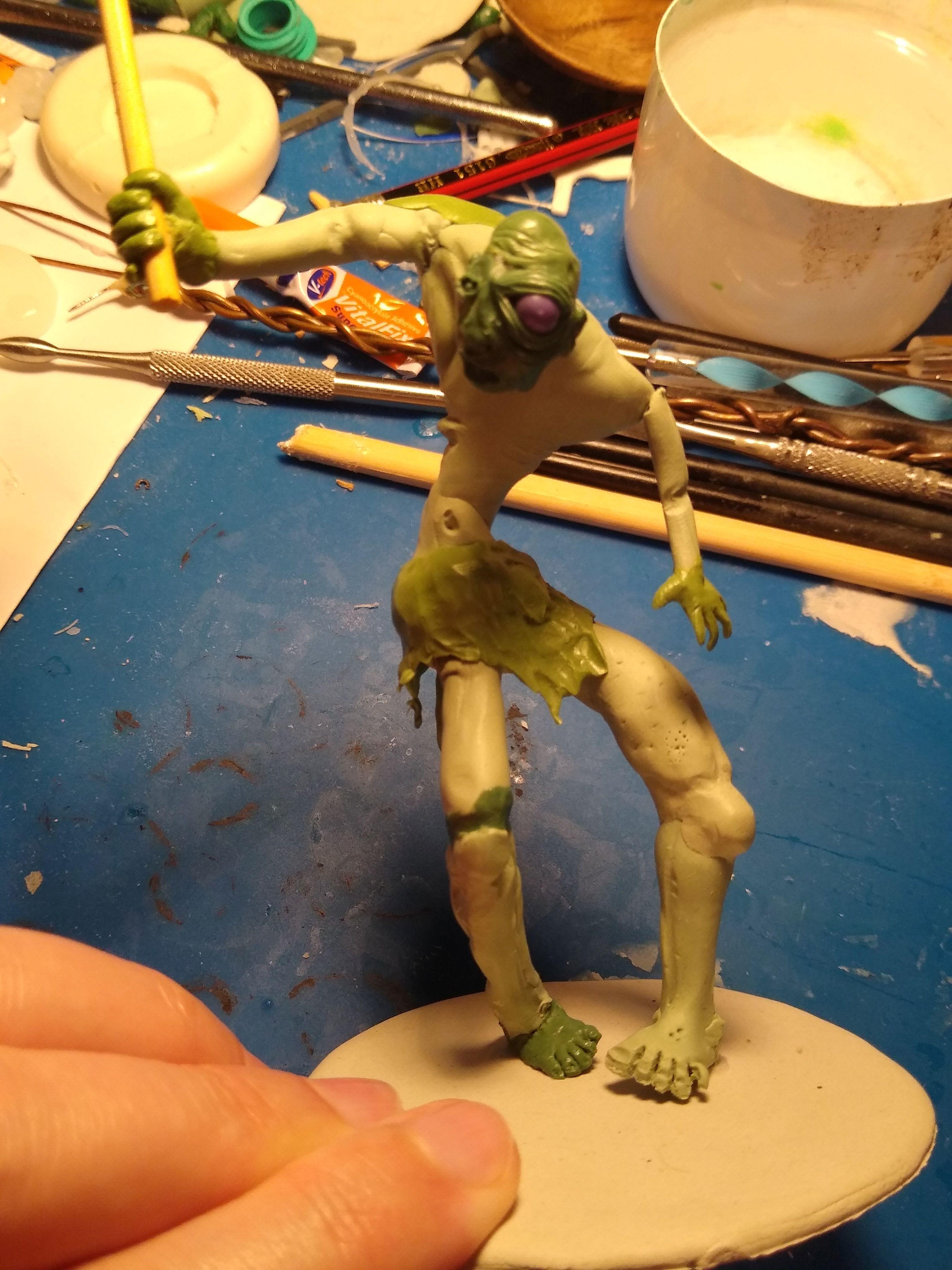 Dragon, Dungeons, Dungeons And Dragons, Fomorian, Giant, Mini, Miniature, Monster, Sculpting