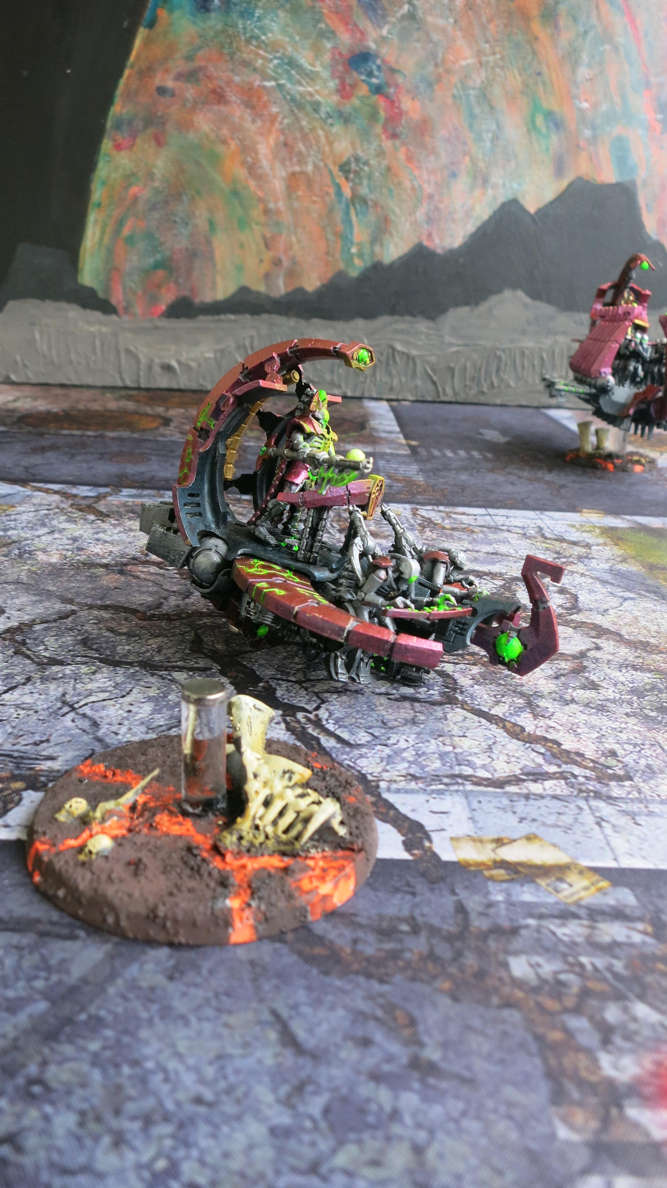 Catacomb Barge, Gauss Cannon, Necrons, Resurrection Orb