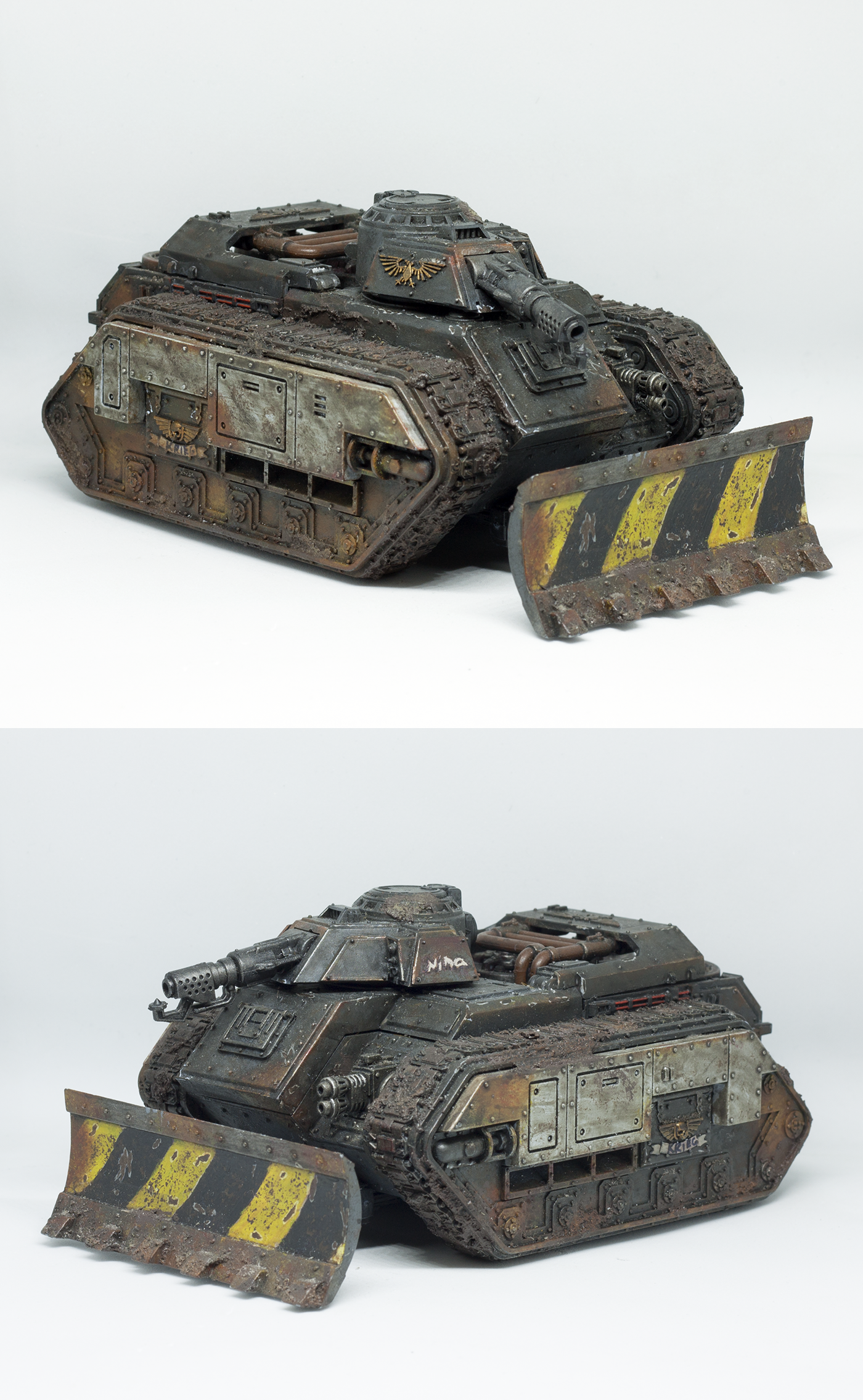 Armies On Parade, Astra Militarum, Barbed Wire, Board, Death Korps of Krieg, Diorama, Game Table, Heavy, Infantry, Snow, Terrain, Trech, Weathered