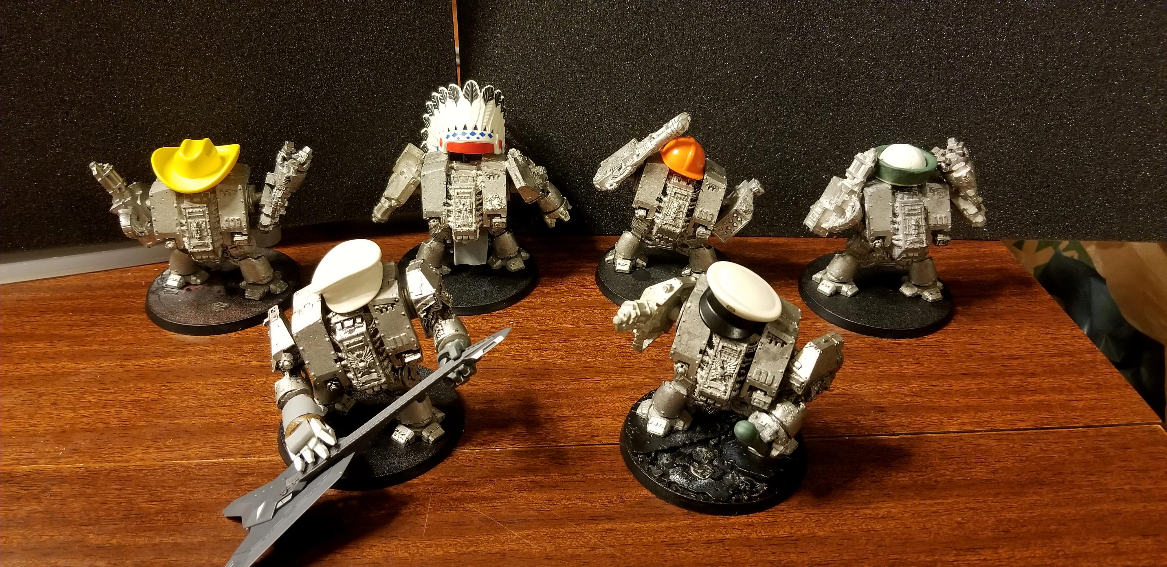 Dreadnought, Humor, Parody, Village People, Warhammer 40,000, Work In Progress