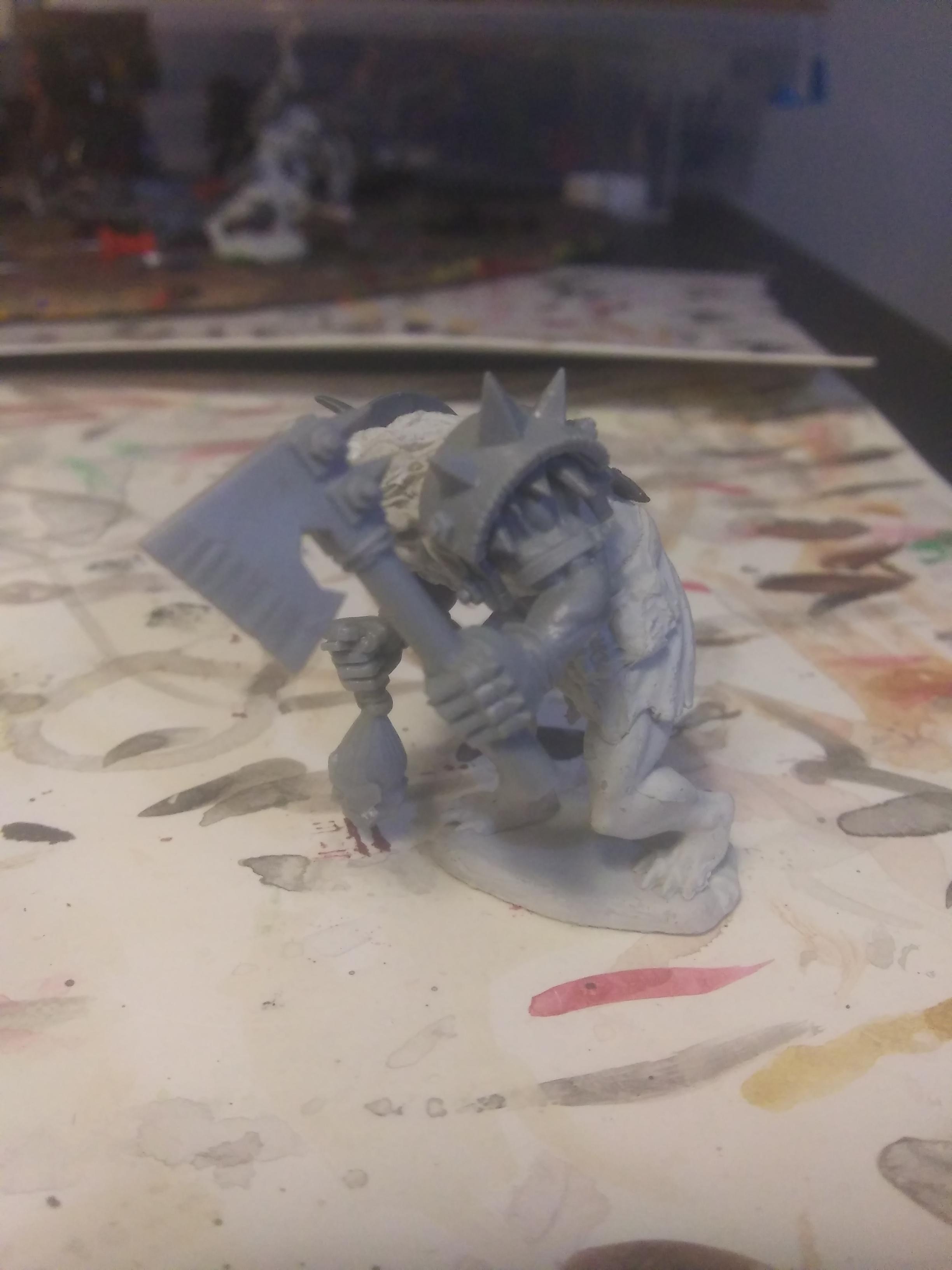 Conversion, Kitbash, Werewolves, Wizkids, Work In Progress