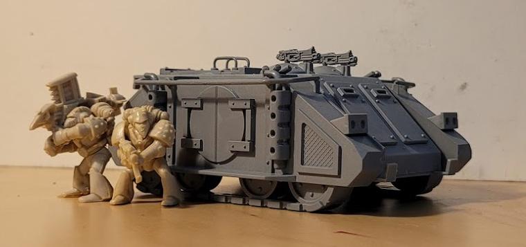Beakies, Rhino, Rogue Trader, Space Marines