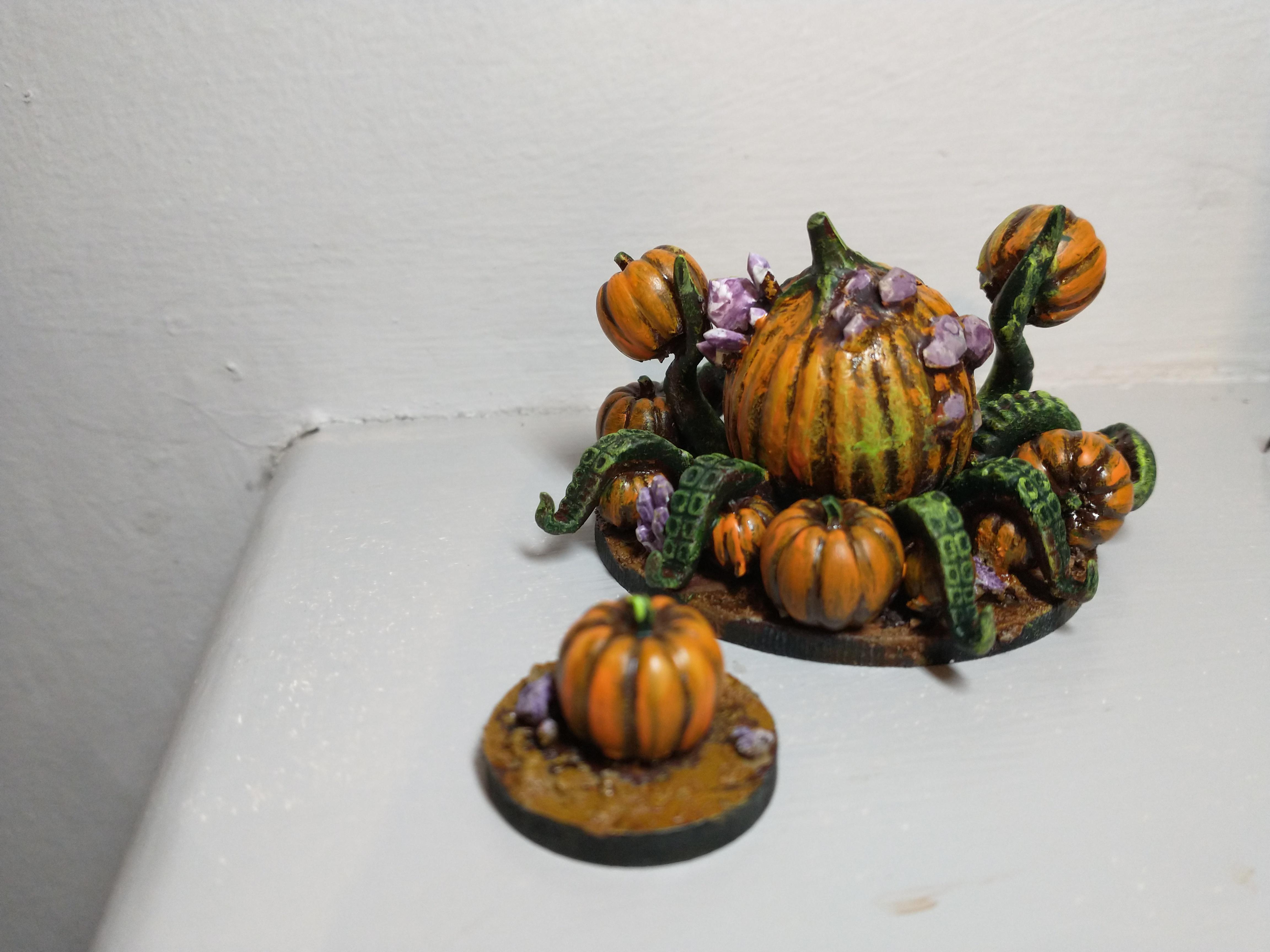 Back of pumpking