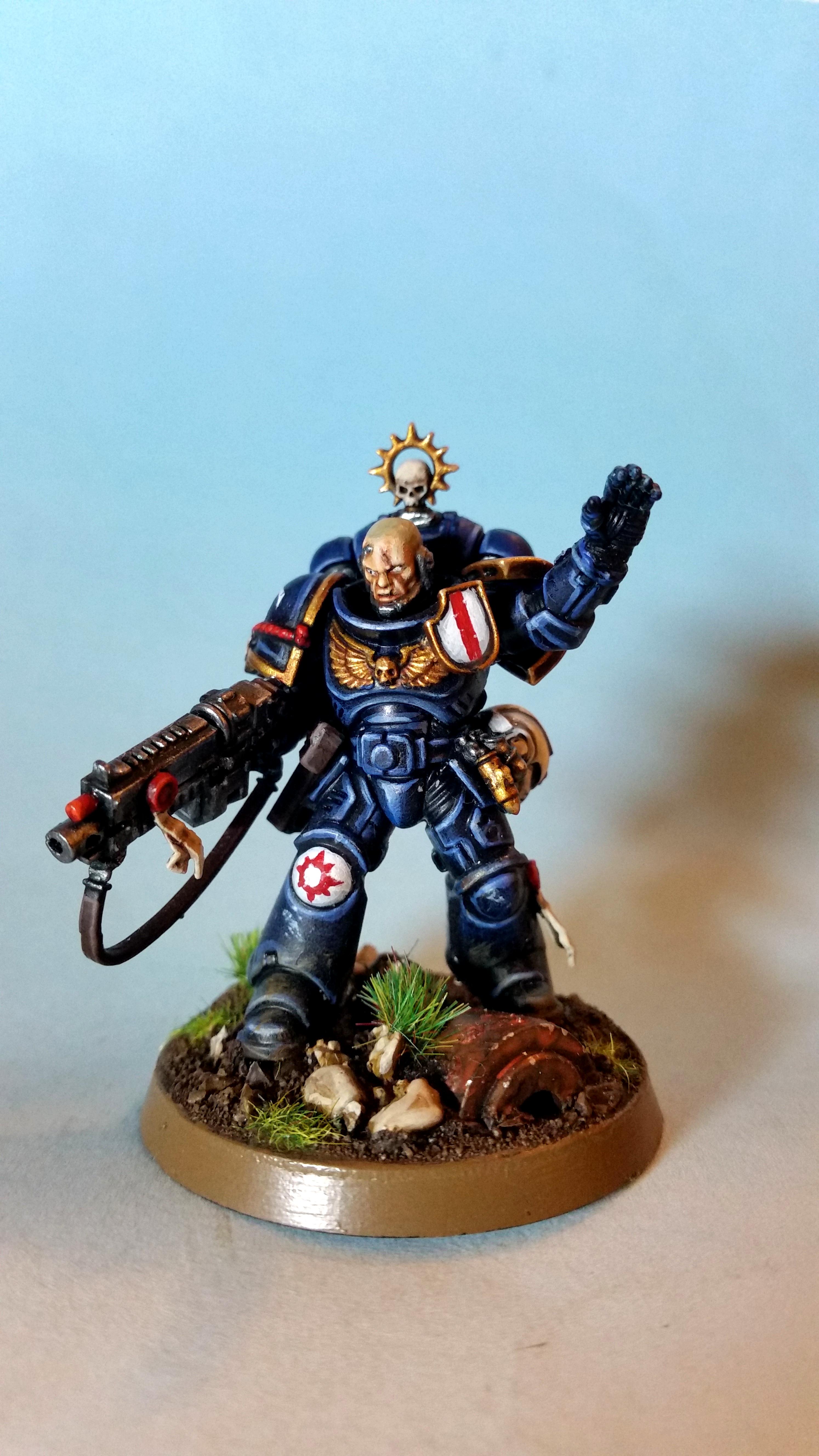 Lieutenant, Primaris, Space Marines, Ultramarines